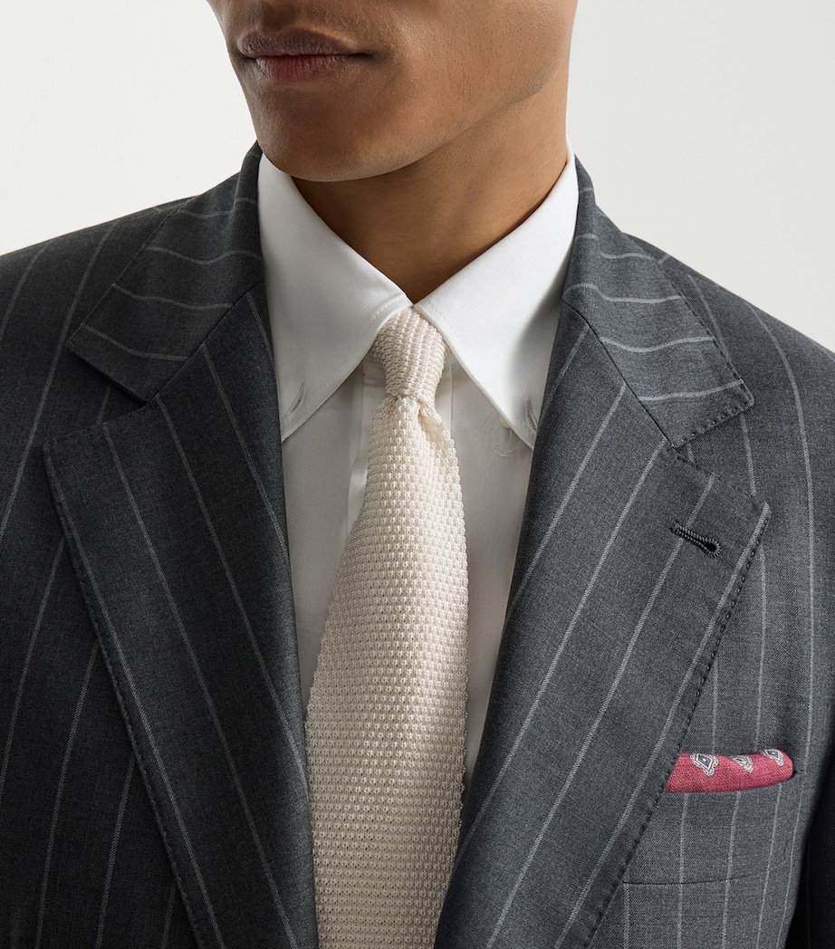 Brunello Cucinelli Silk Woven Tie Image 3