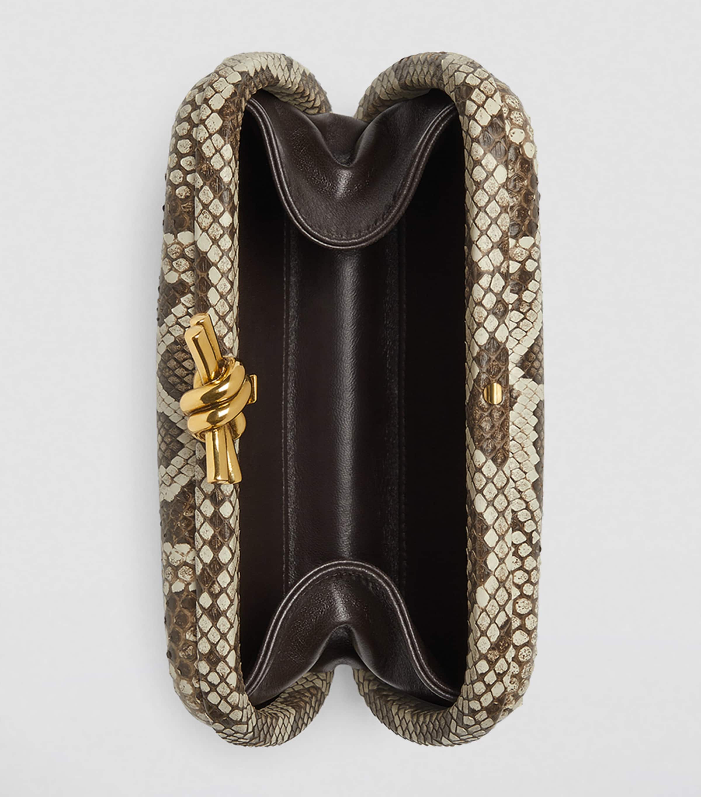 Snakeskin Knot Clutch Bag 8336 Image 4