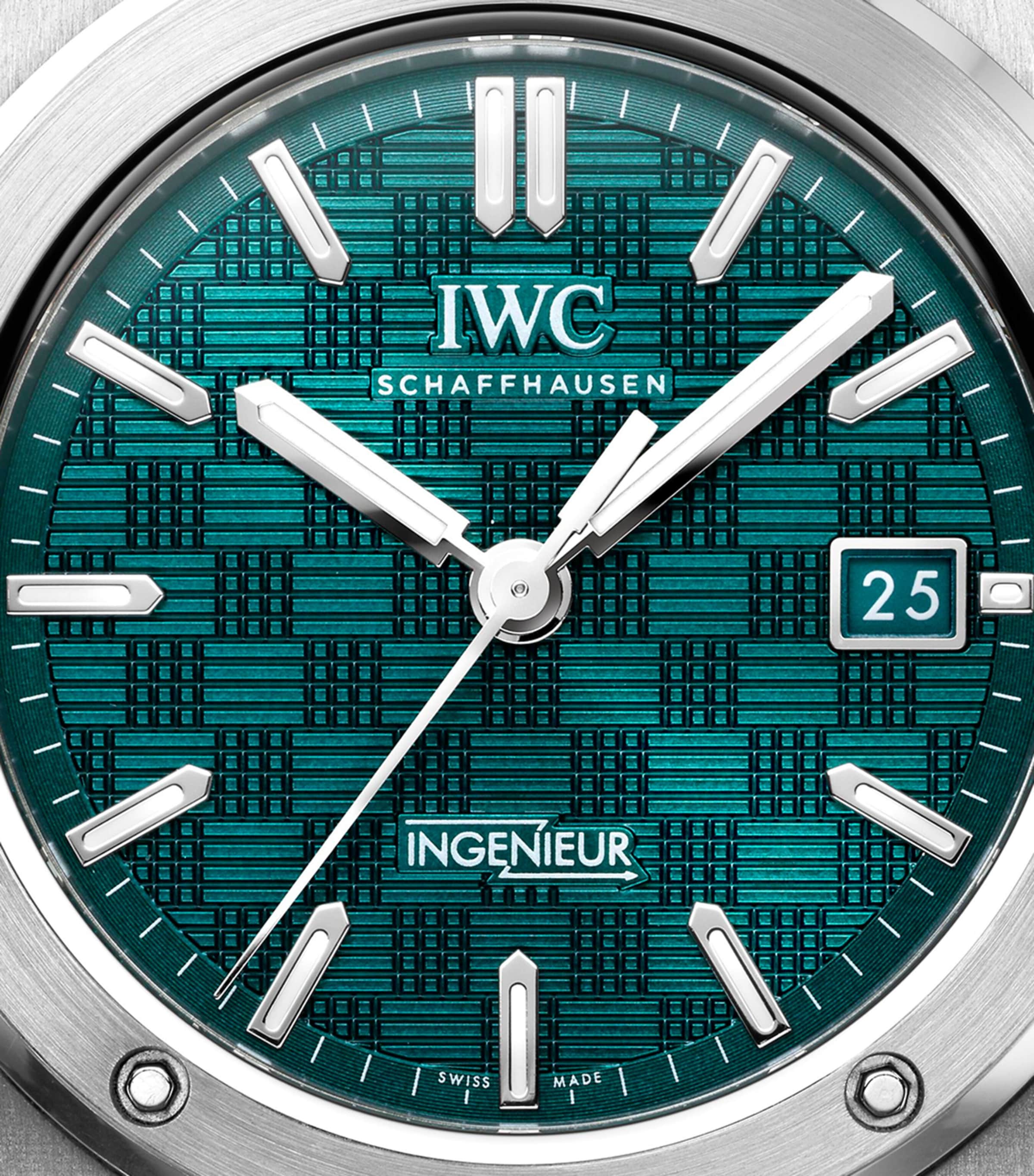 Stainless Steel Ingenieur Automatic Watch 40mm GREEN Image 2