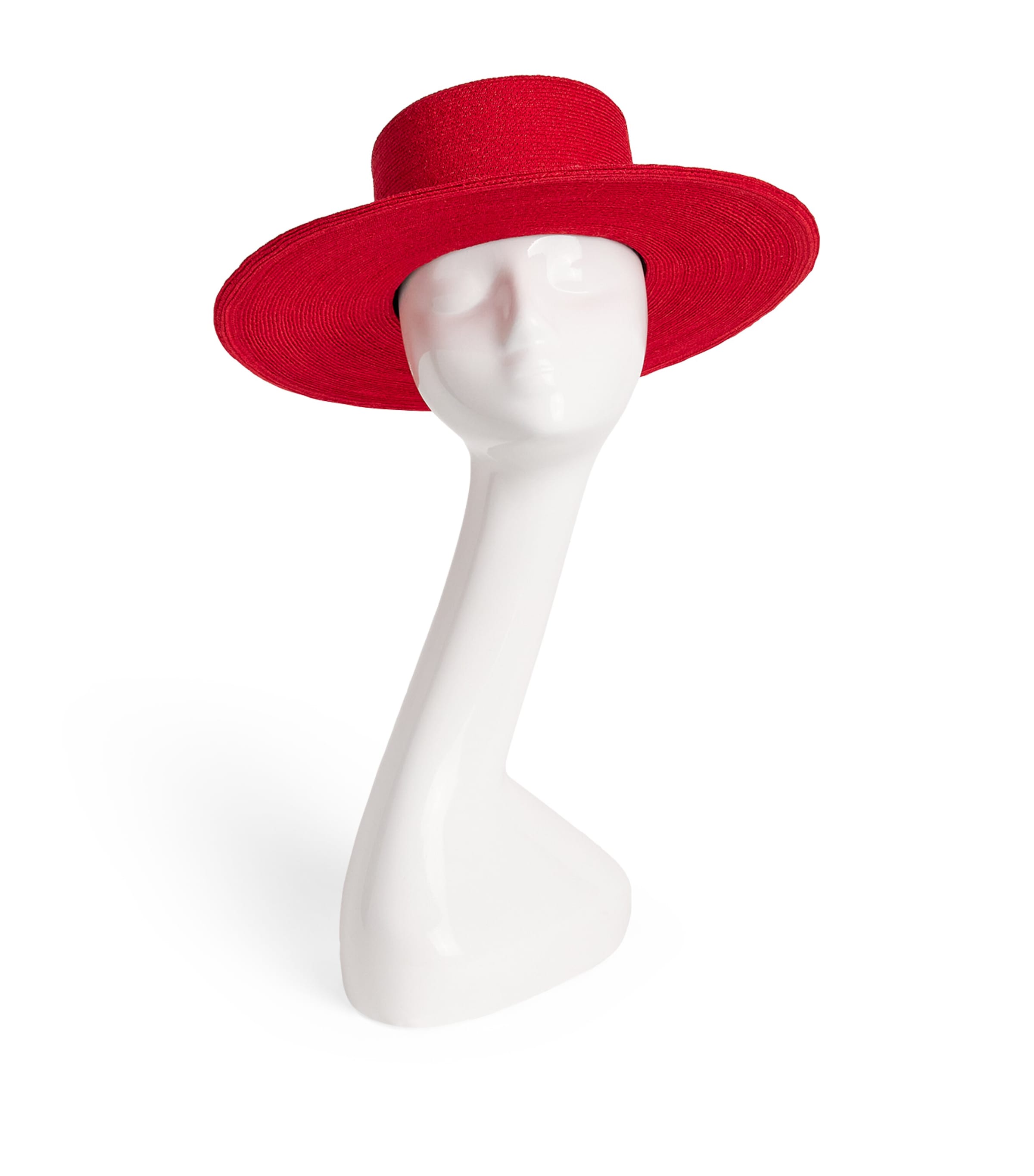 Shop Maison Michel Lana Rose Hat In Red