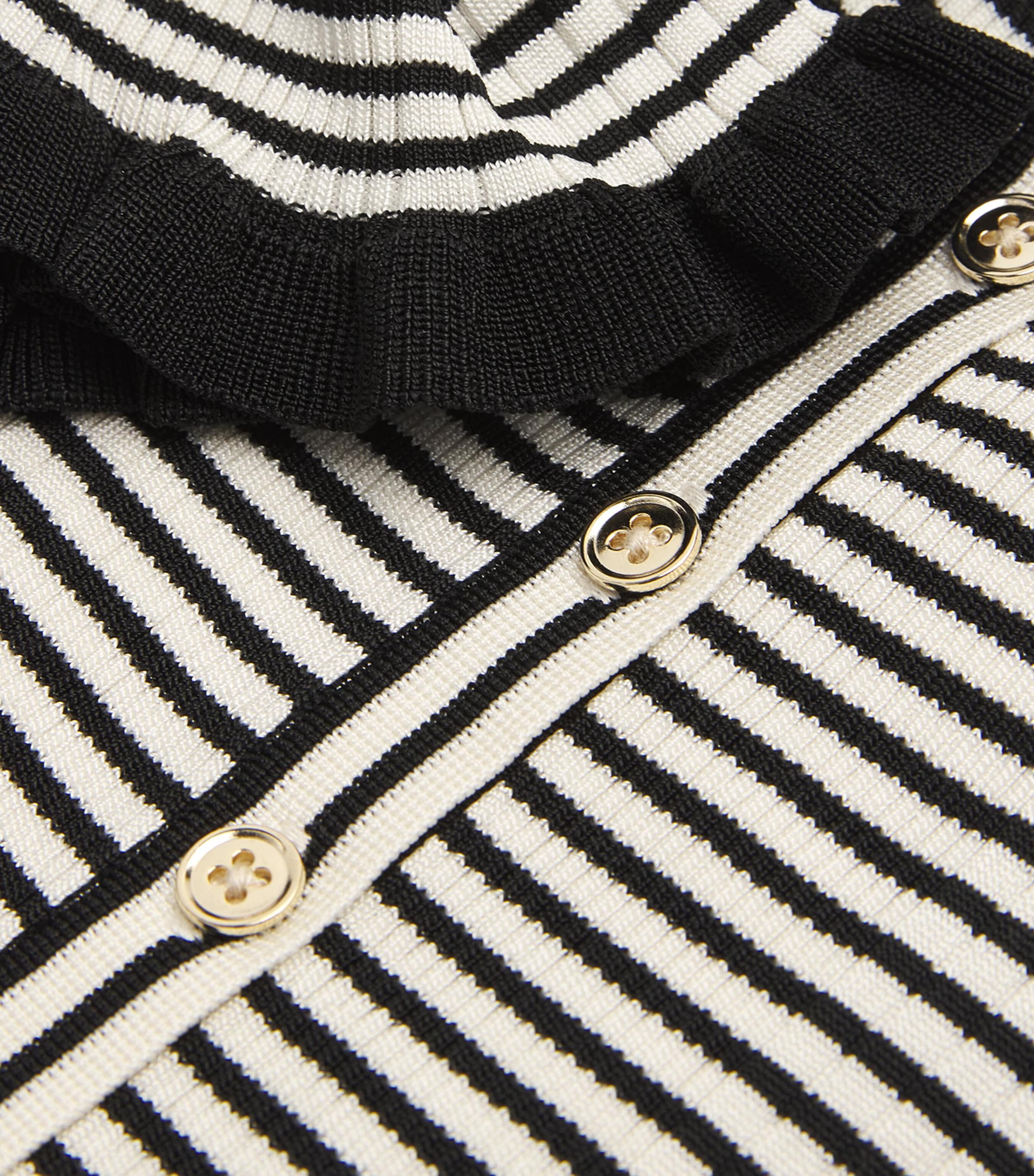 Stripe Polo Shirt ECRU Image 5