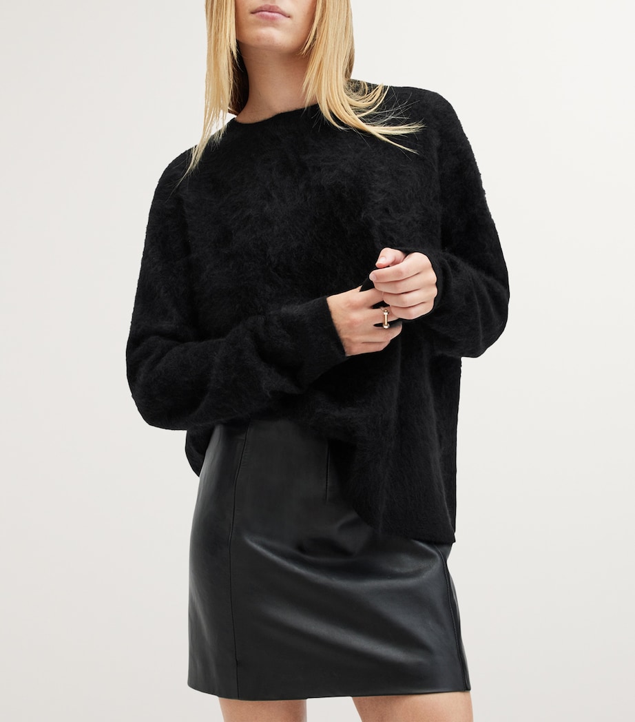 Cashmere Rebel Sweater BLACK Image 4