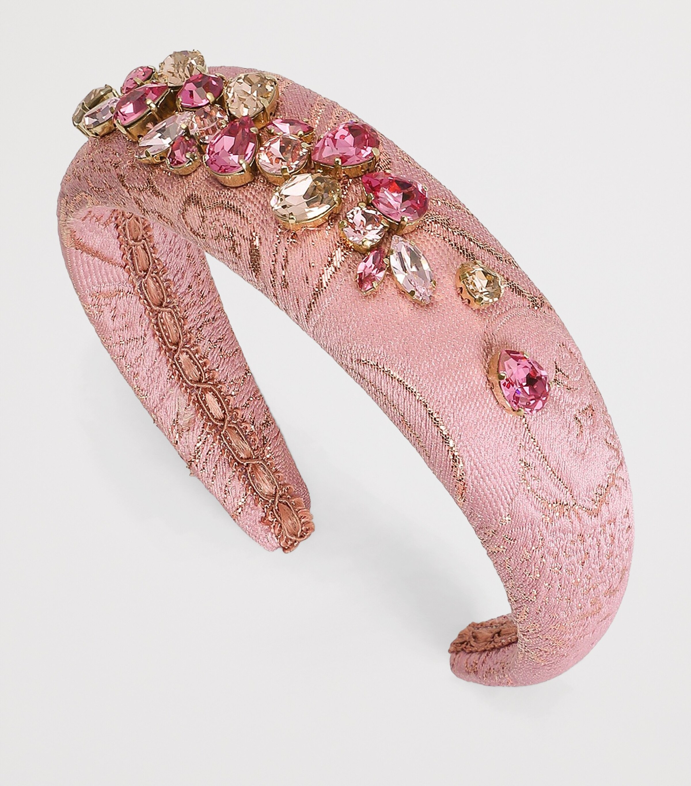 Dolce&Gabbana Kids Embellished Headband Jacquard Image 3