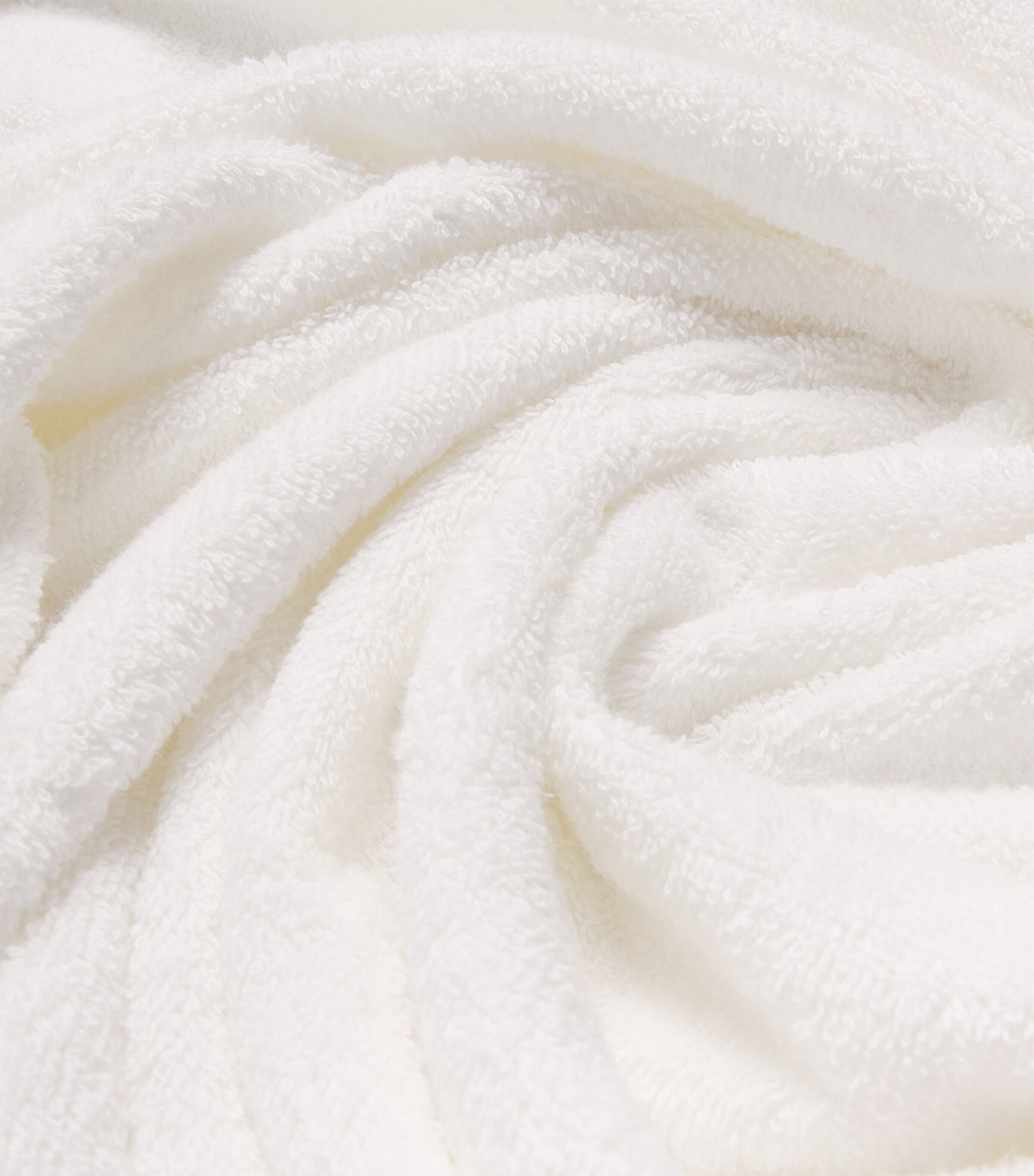 Cotton Toile de Jouy Bath Cape 21GRIS CLAIR Image 3