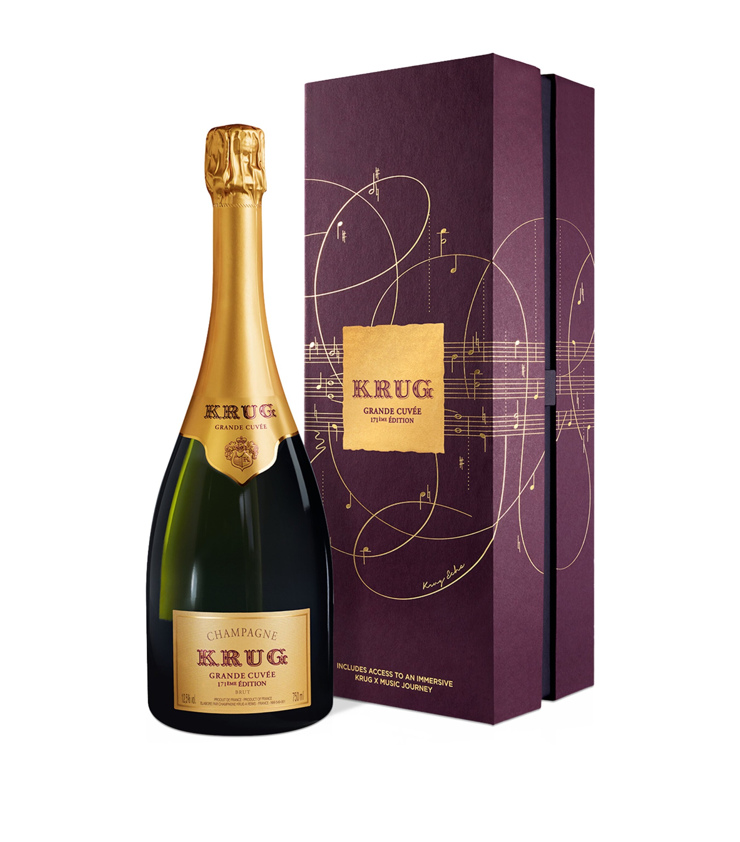 Krug Grande Cuvée 171ème Edition Echoes Box Non-Vintage (75cl) - Champagne, France Image 1
