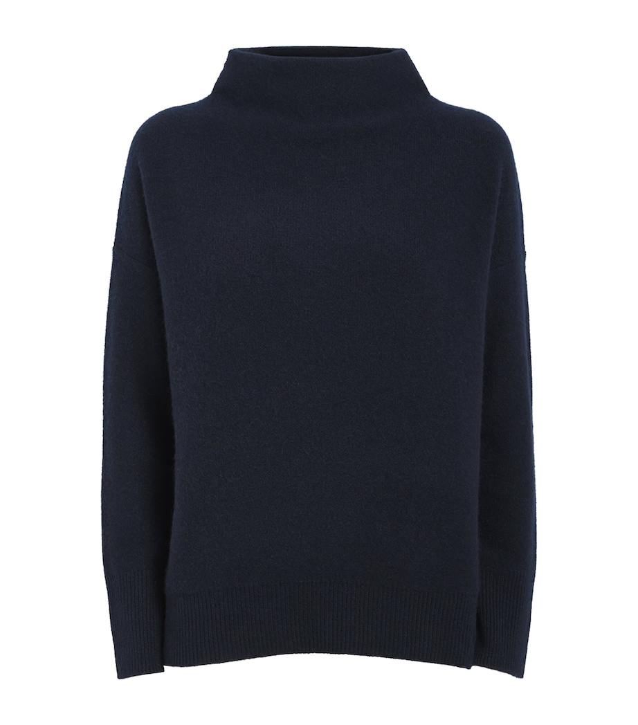 Cashmere Funnel-Neck Sweater 403CBL COASTAL Image 1
