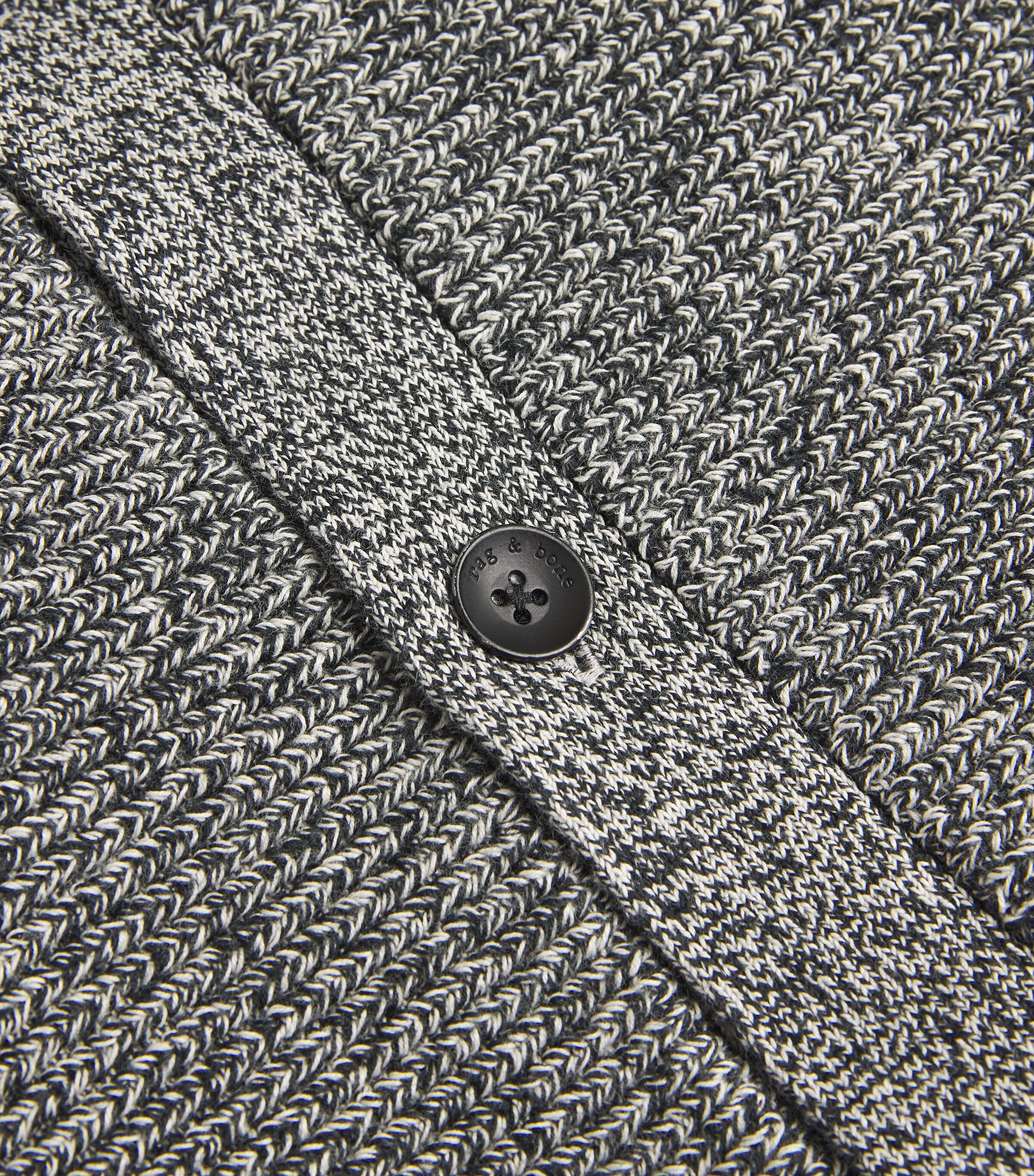 Marl Knit Cardigan BLACKMULT Image 5