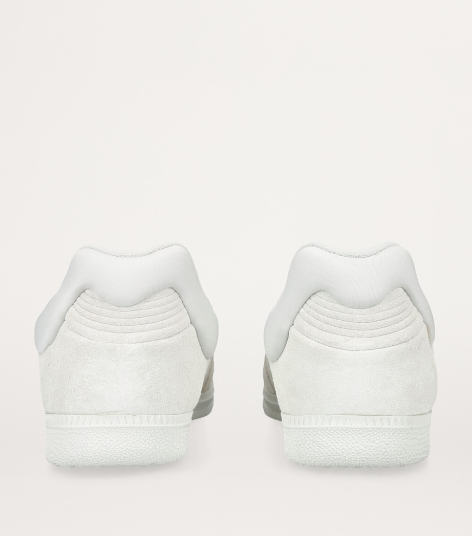 x Dingyun Zhang Suede Samba Sneakers BONE/COMB Image 2