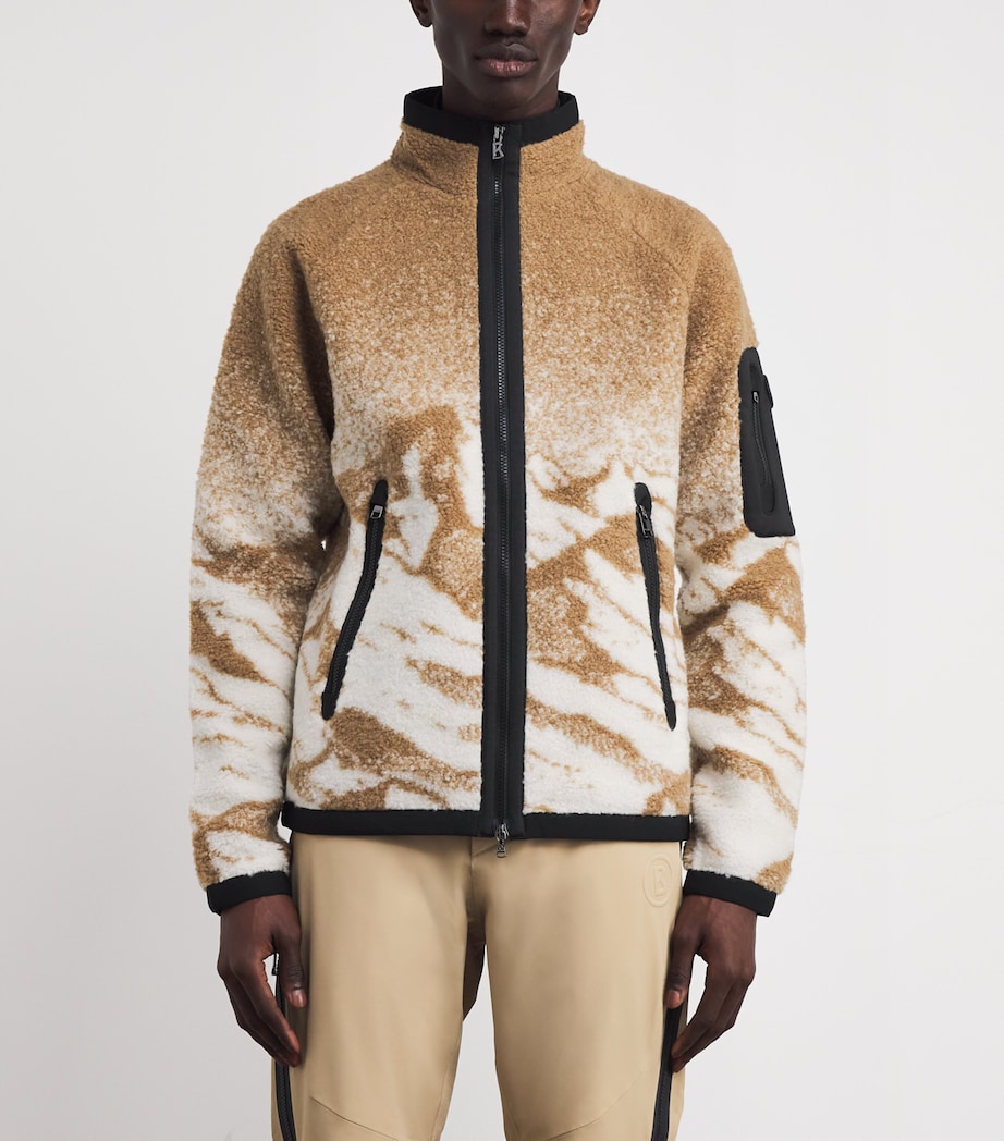 Fleece Gregor Jacket 770-LIGHT ALMOND Image 3