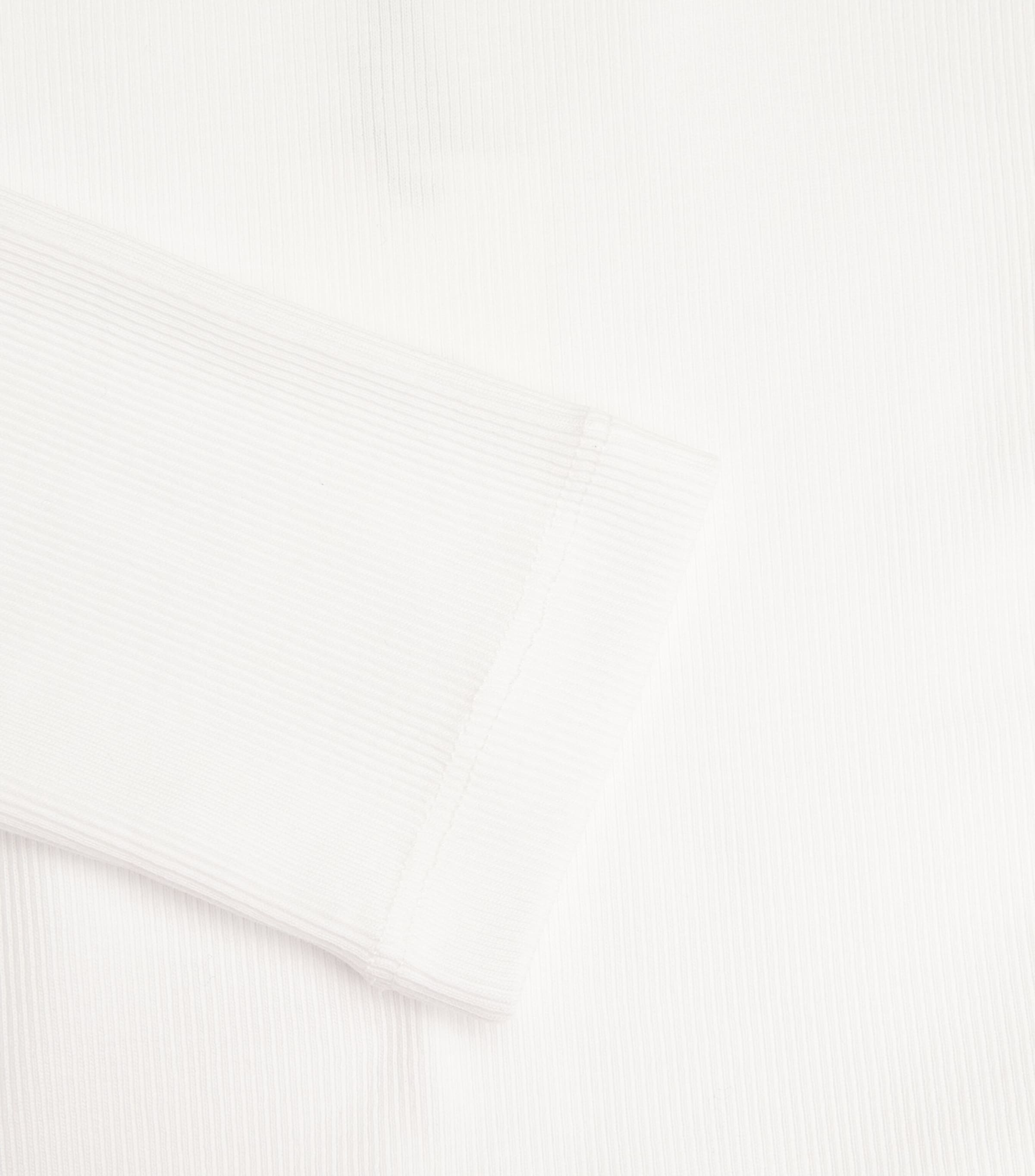 Cotton-Blend Long-Sleeve T-Shirt BRIGHT WHITE Image 6