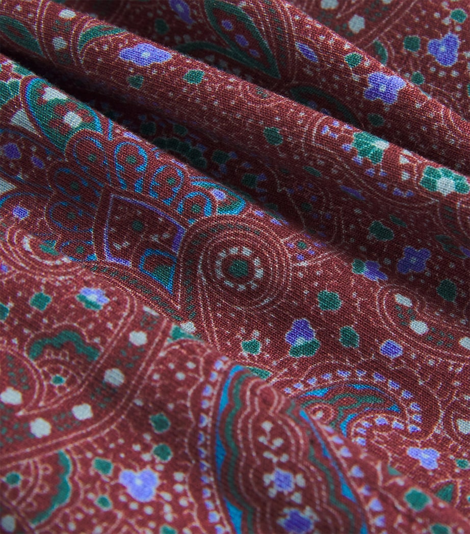 Paisley Print Robe ARTR-ART STW RD Image 5