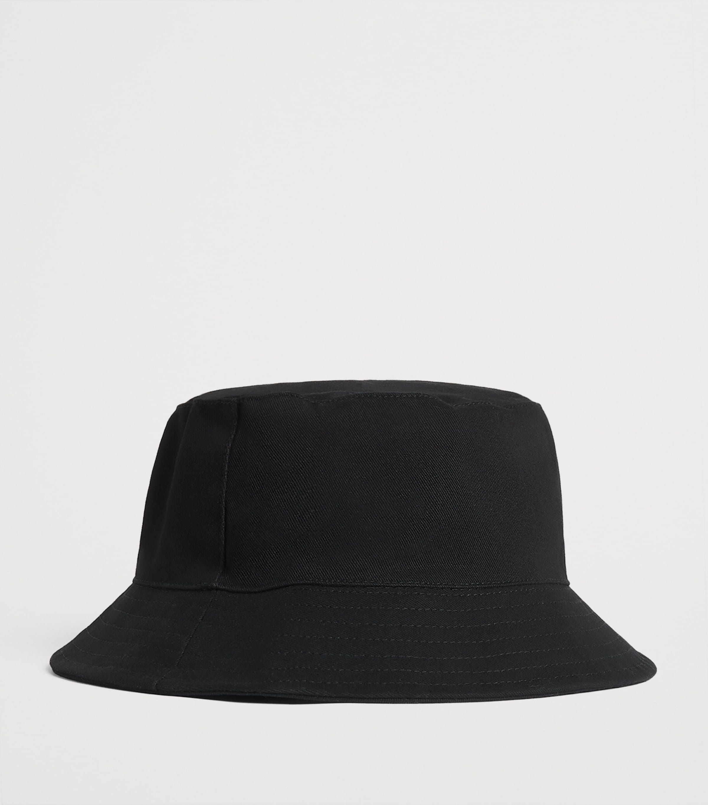 Palm Angels Kids Cotton Logo Bucket Hat Image 2