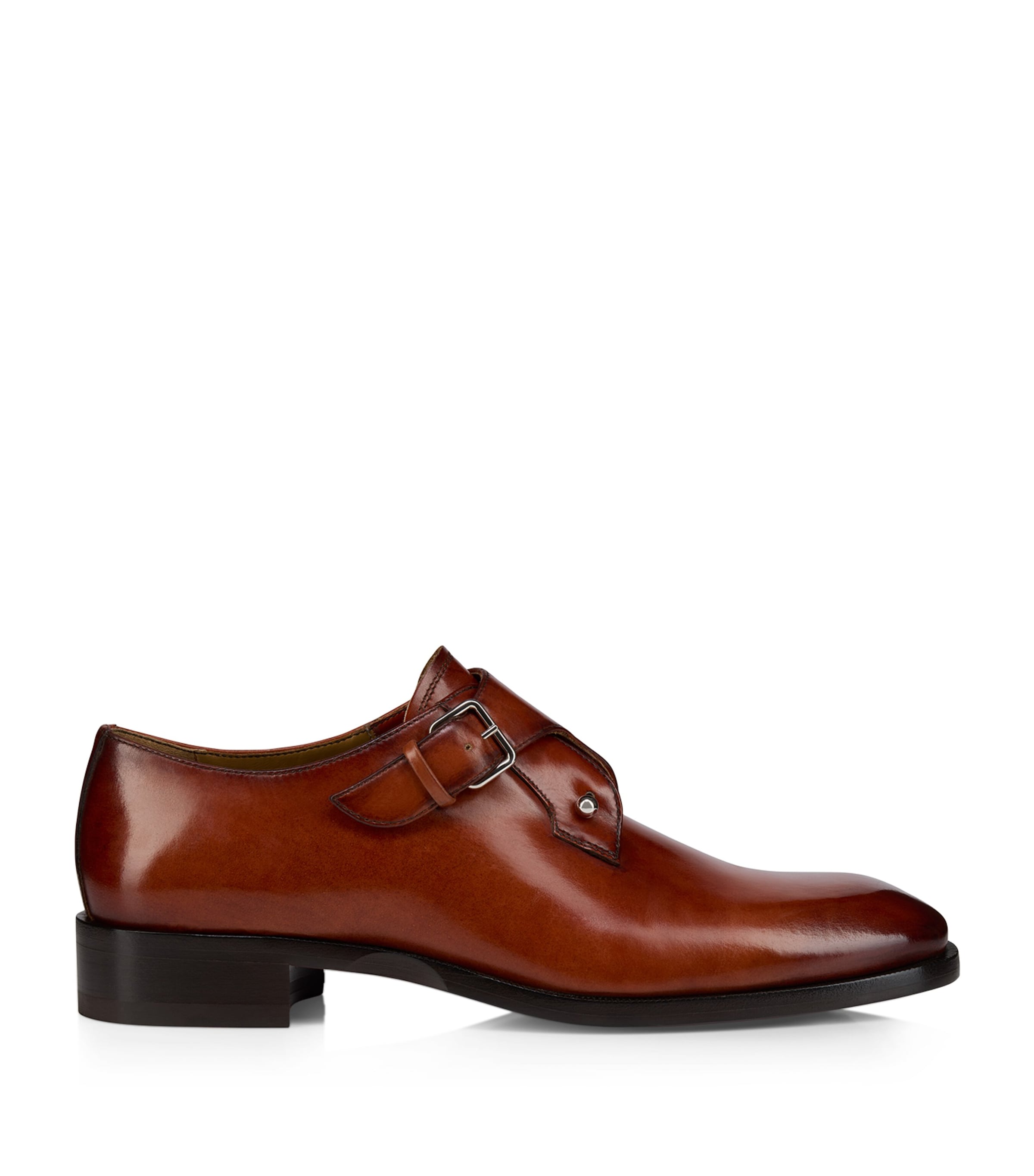 Chambelimonk Leather Monk Shoes O437 Image 1