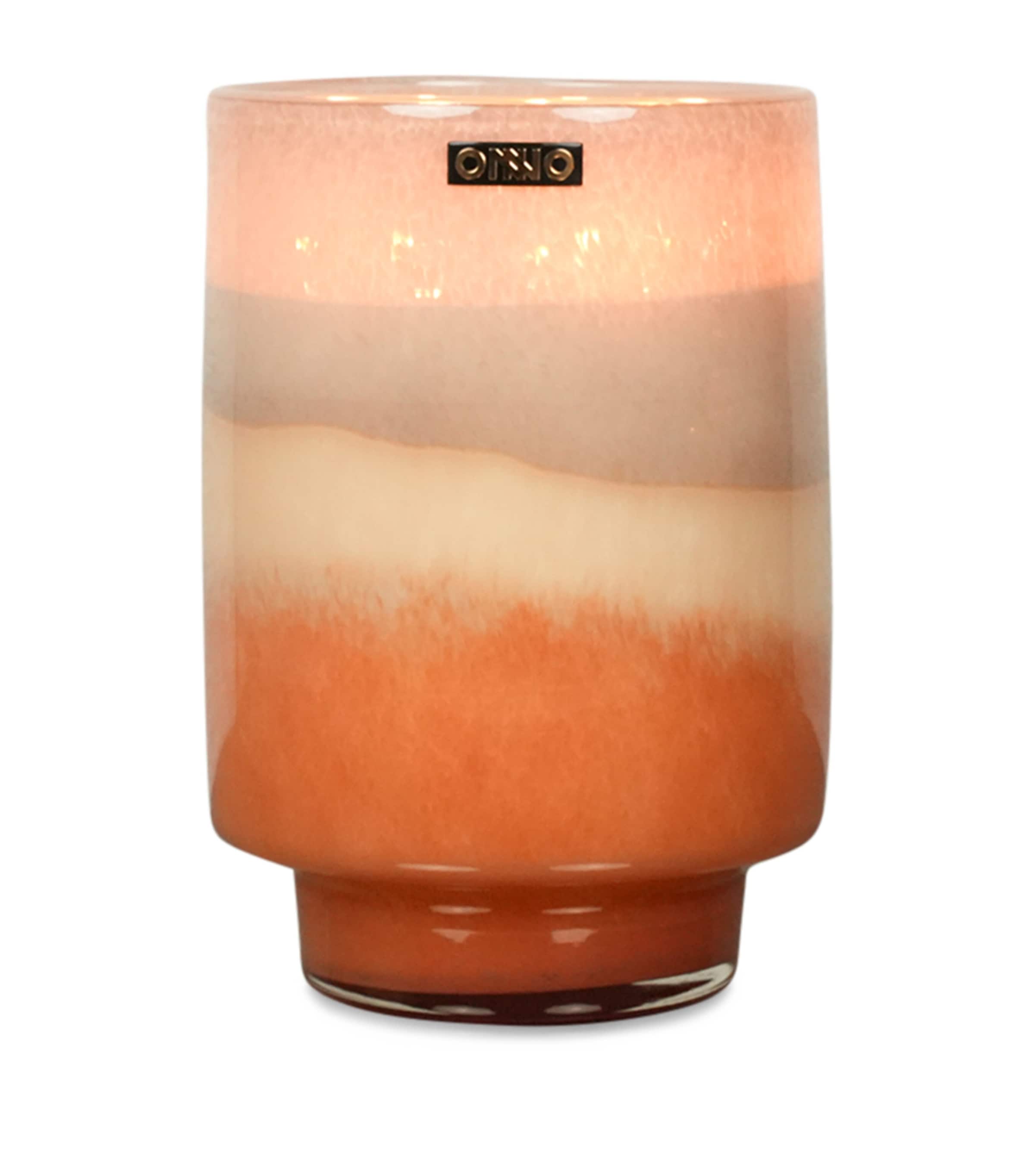 Onno Extra Large Art Gigi Candle In Pink