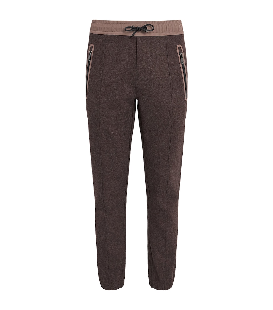 Bogner Mens Bryan Cuffed Sweatpants Fudge Image 1