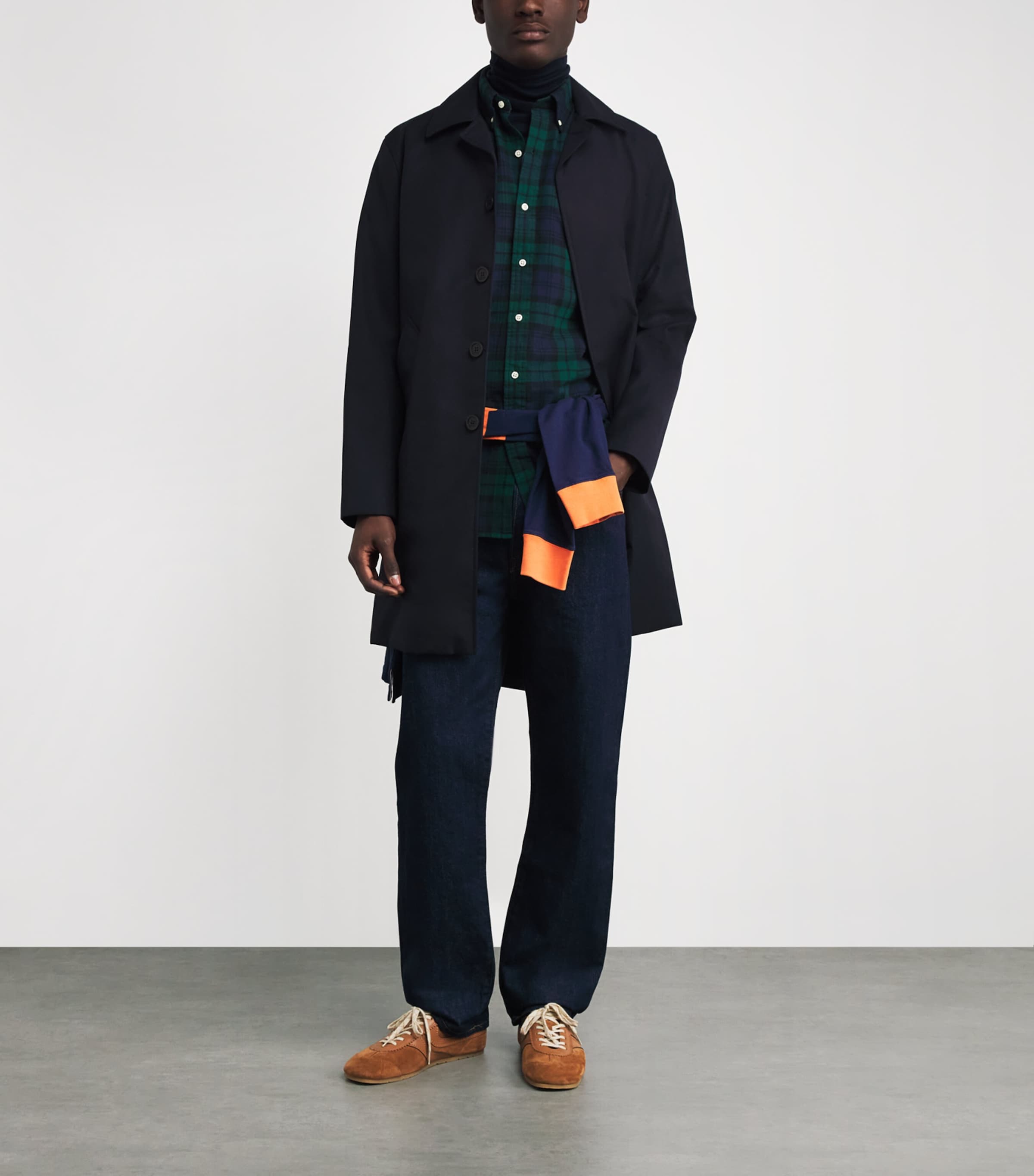 Cotton Black Watch Tartan Shirt MULTI Image 2