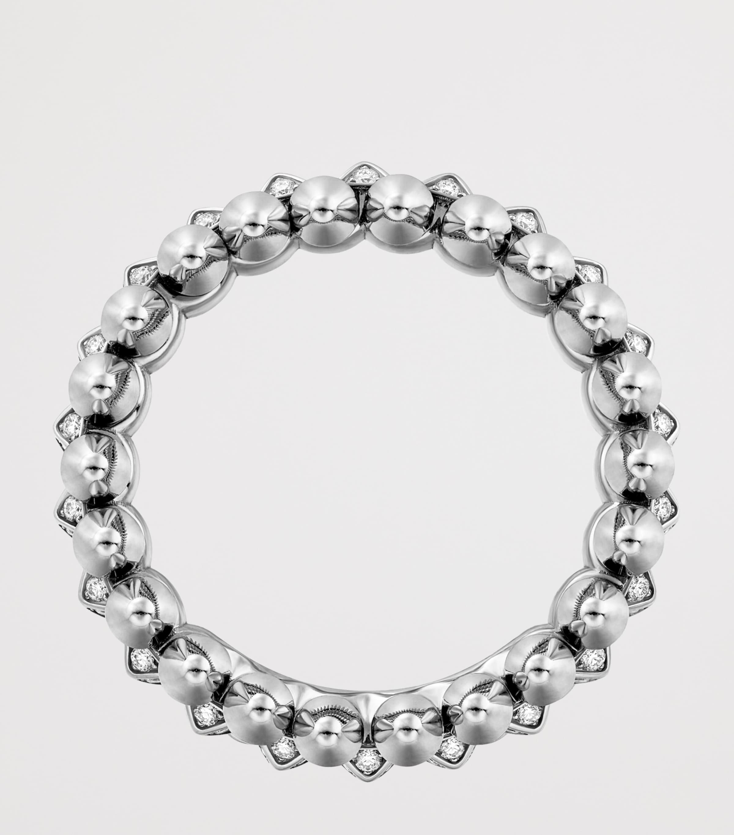 Cartier Small White Gold and Diamond Clash de Cartier Ring White Gold Image 3