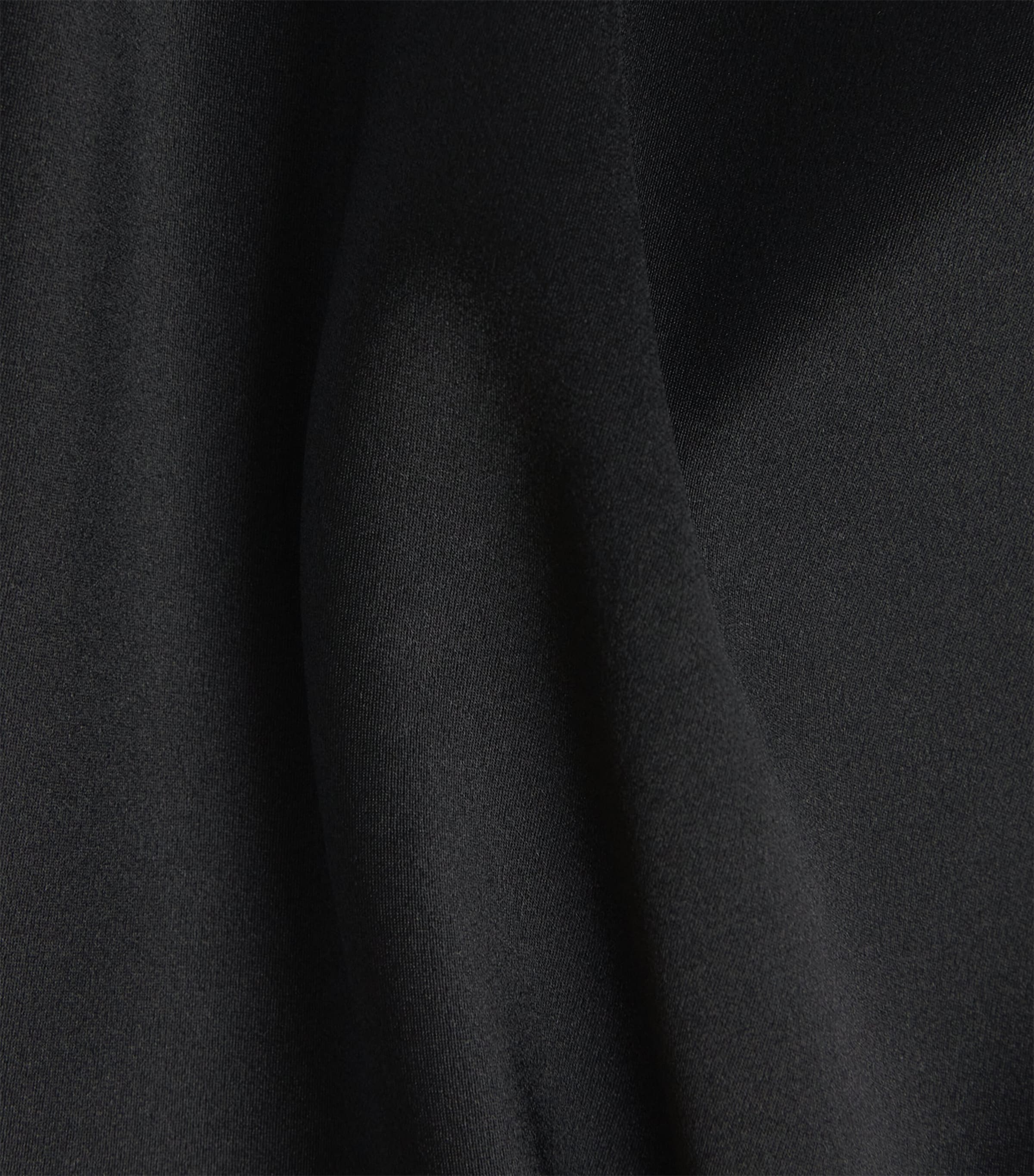 Silk Welcome Back Mini Dress BLACK 001 Image 5