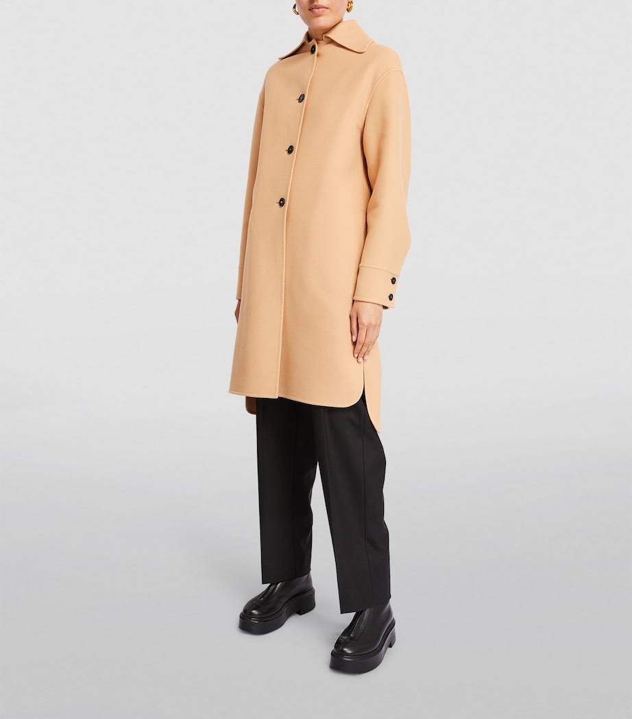 Virgin Wool Coat 233 Image 3