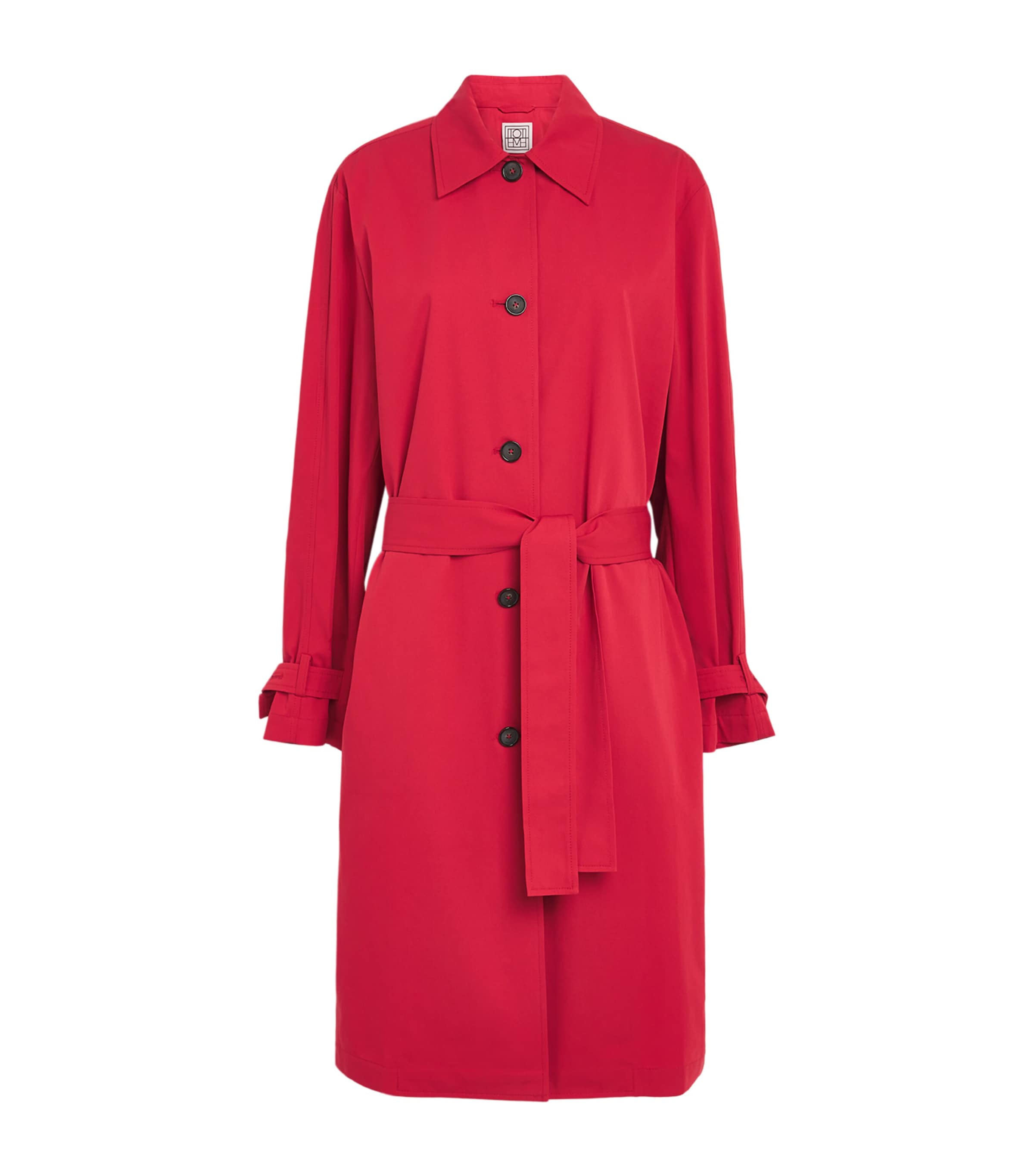 Organic Cotton Spring Trench Coat 344 POPPY Image 1