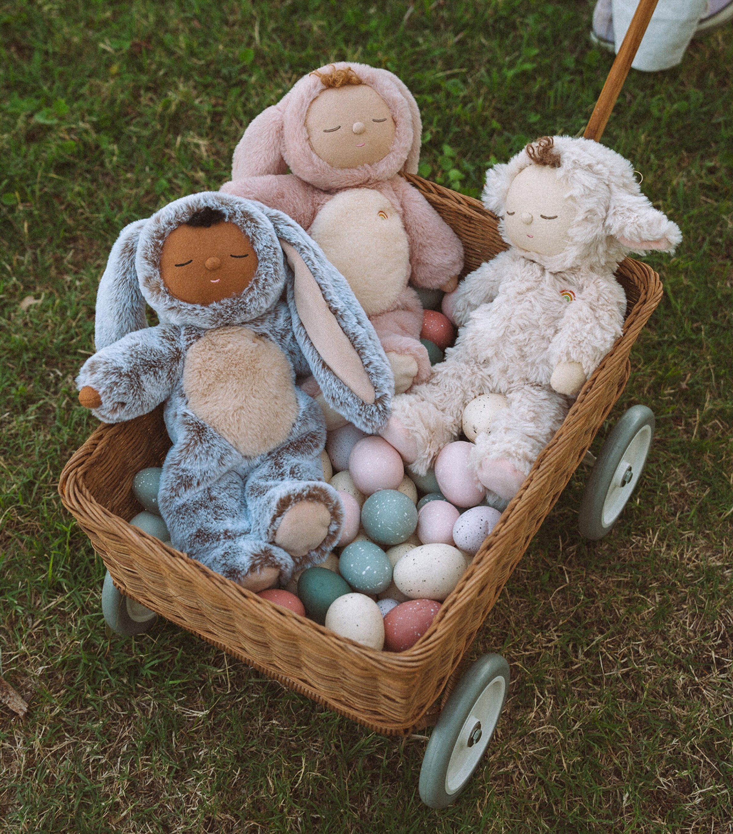Olli Ella Cozy Dinkums Bunny Muffin (31cm) Image 9