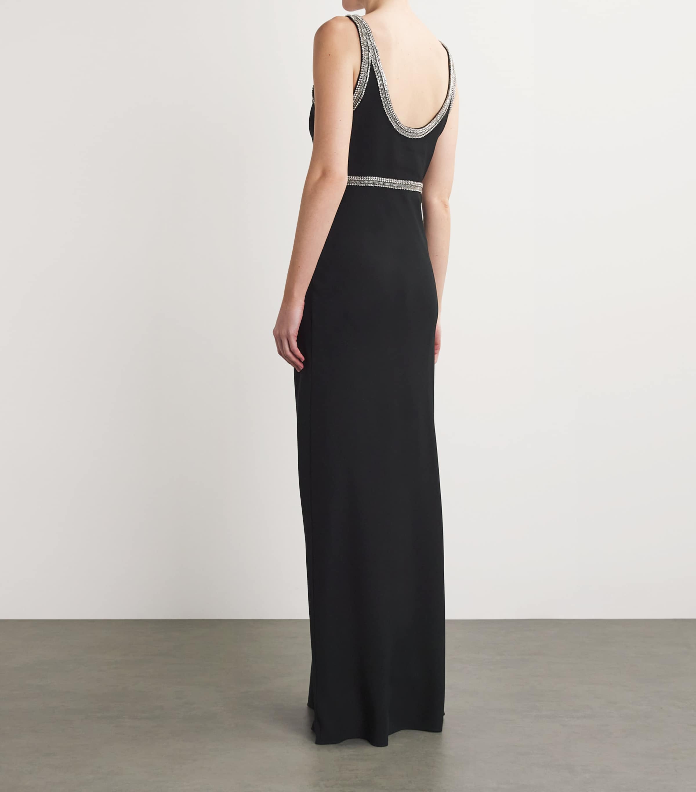 Veronica Beard Bead-Trim Flores Maxi Dress | Harrods US