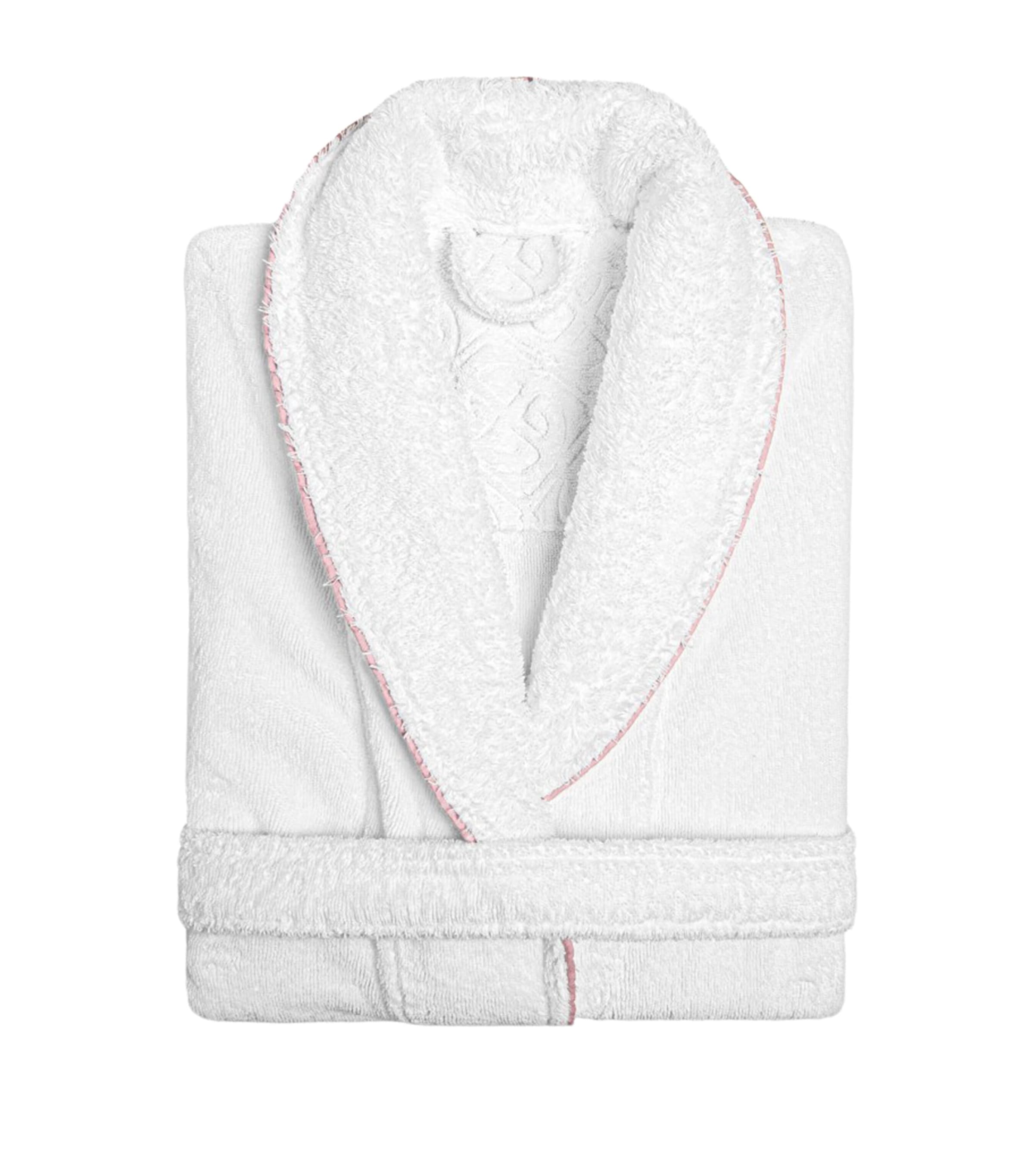 Graccioza Cotton Portobello Bathrobe In Multi