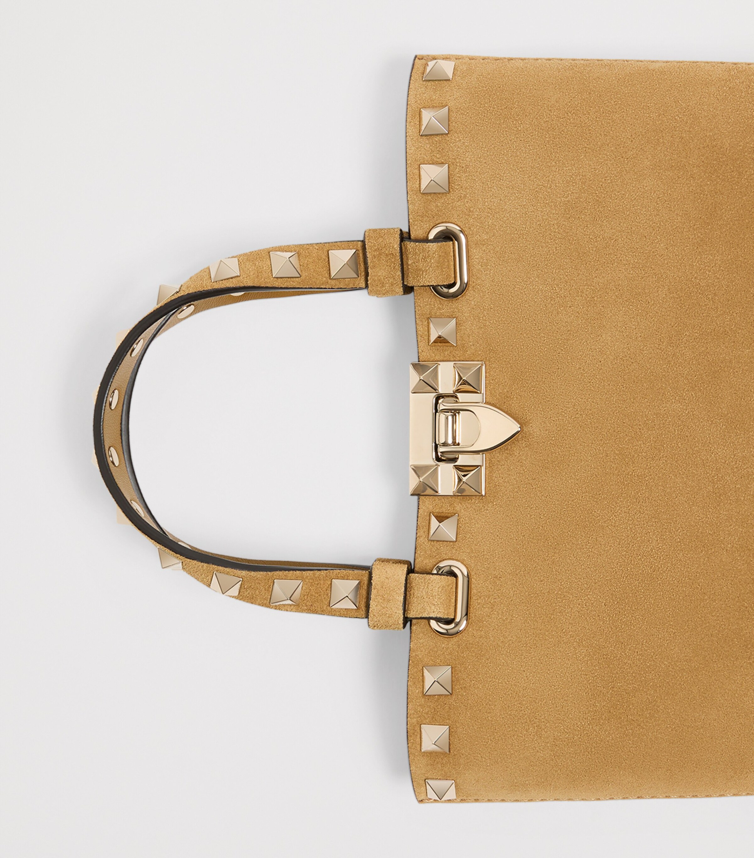 Valentino Garavani Mini Leather Rockstud Tote Bag Rdx Image 6
