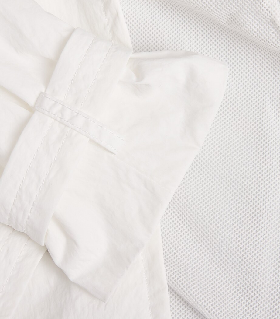 Nylon Hybrid Pea Coat OPTICAL WHITE Image 5