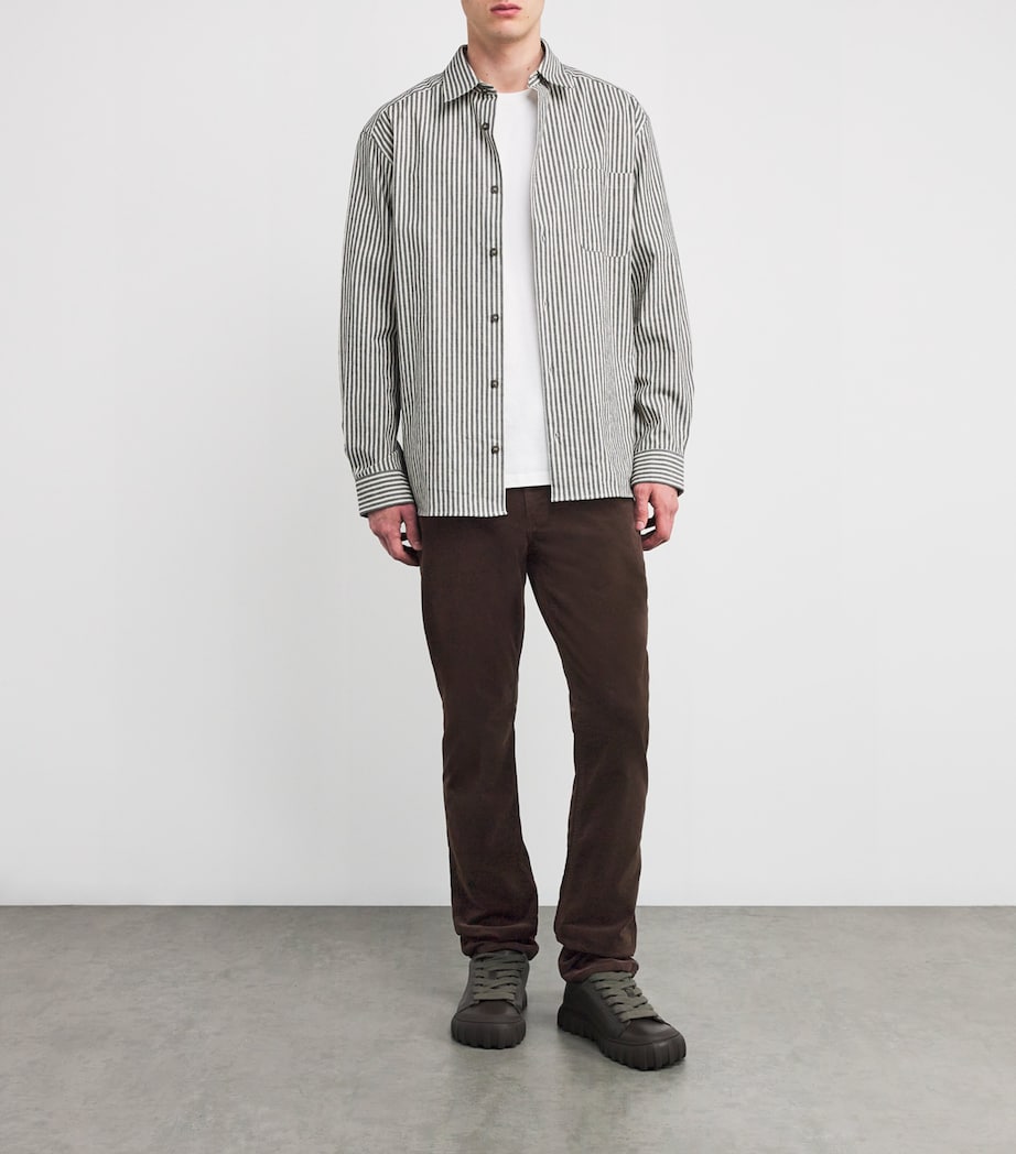 Corduroy Federal Slim-Straight Jeans DEEP WOODS Image 2