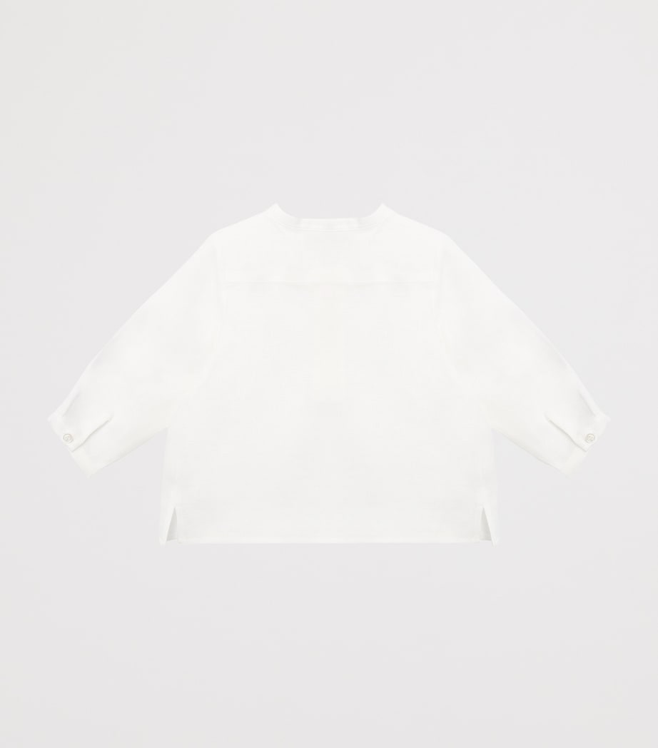 Linen Shirt (24-36 Months) BLANC LAIT Image 4