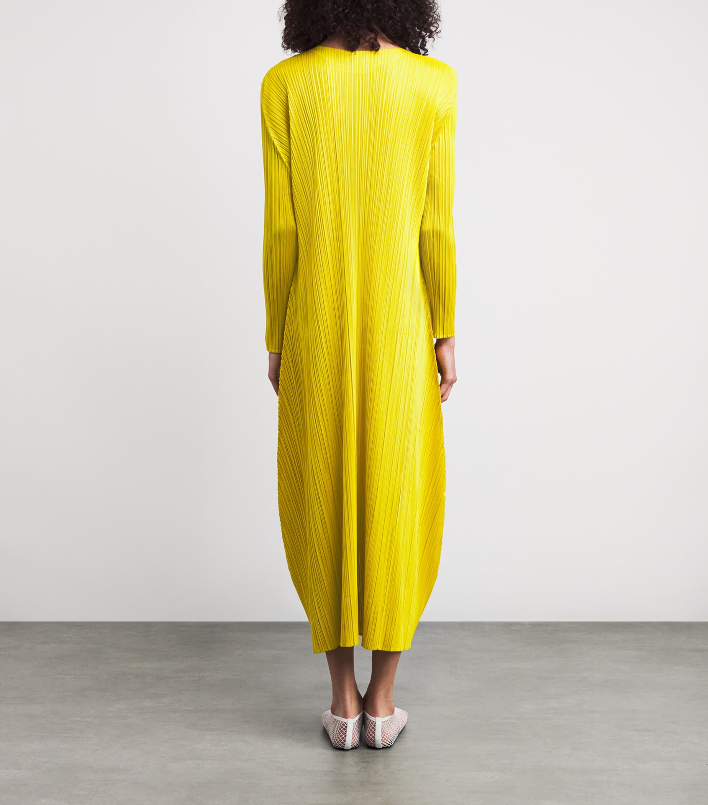 Monthly Colors October Maxi Dress CANARY YELLOW Image 3