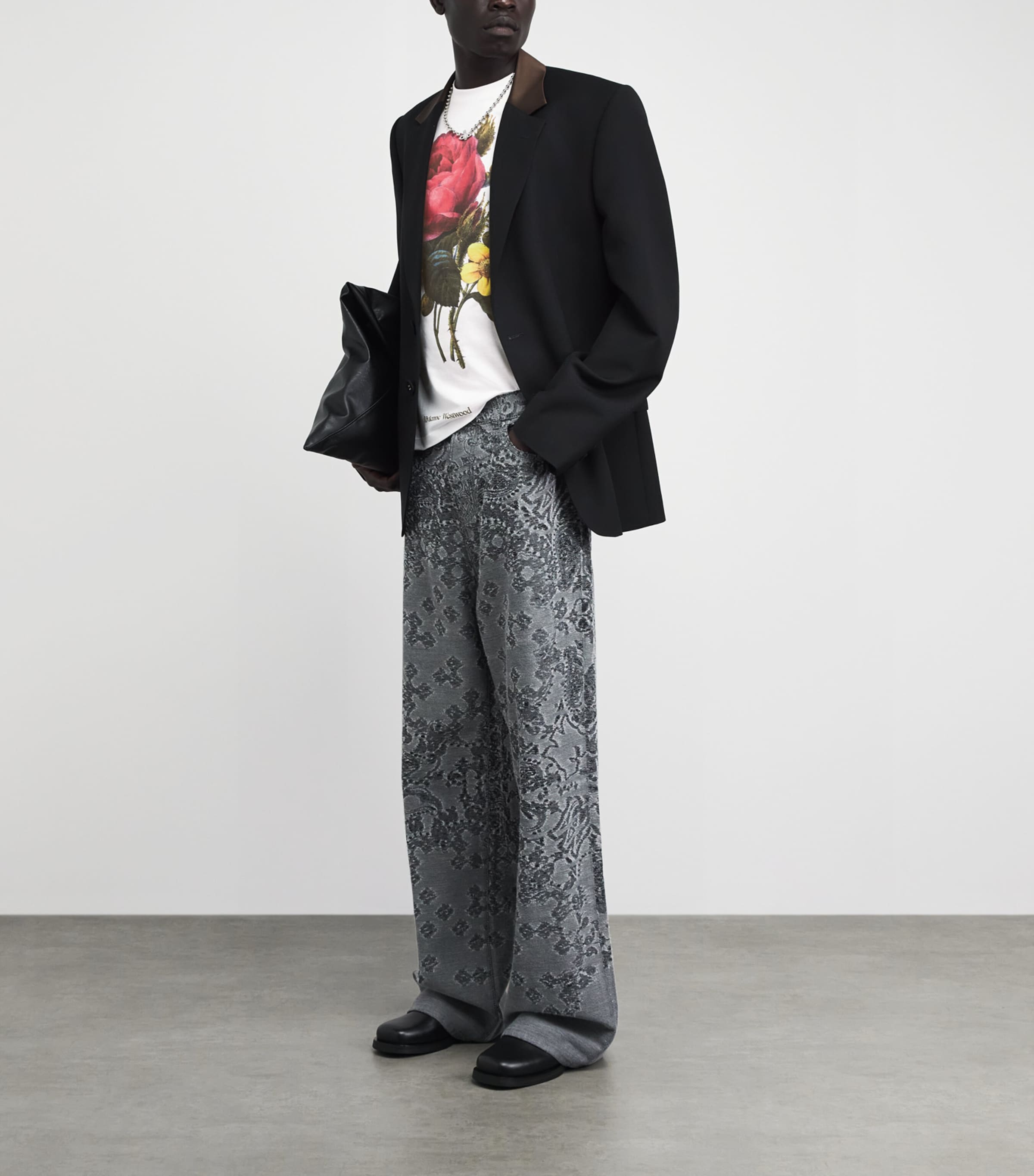 Vivienne Westwood White Cotton Flower T-Shirt | Harrods UK