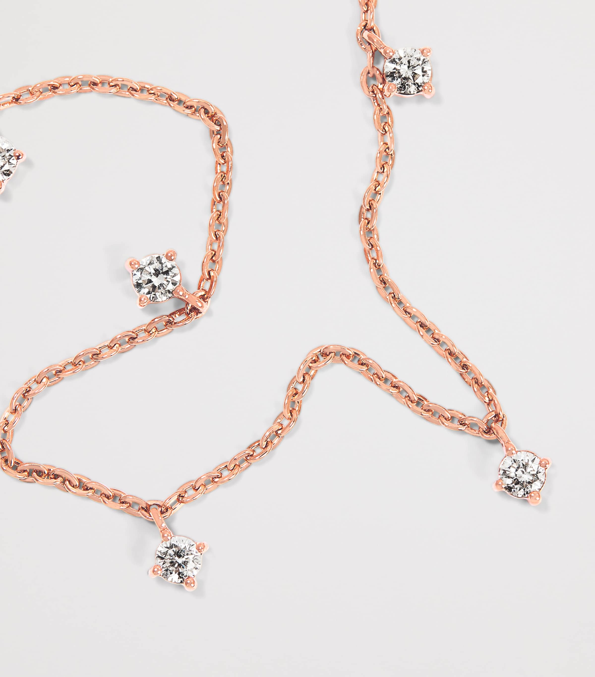 Rose Gold and Diamond Bracelet (0.60ct) ROSE GOLD Image 3