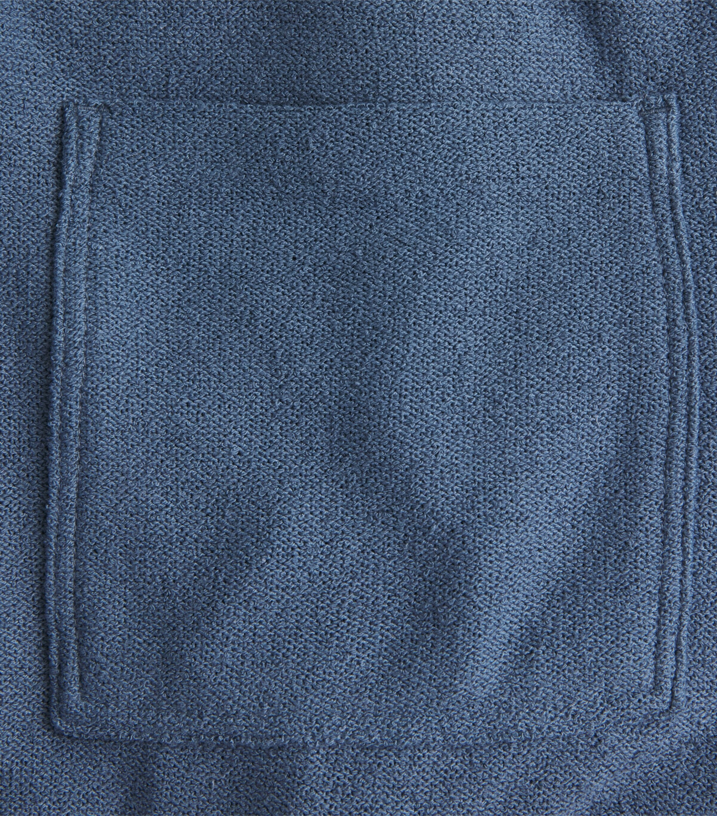 PAIGE Mens Bouclé Elijah Shorts Lakeside Image 6