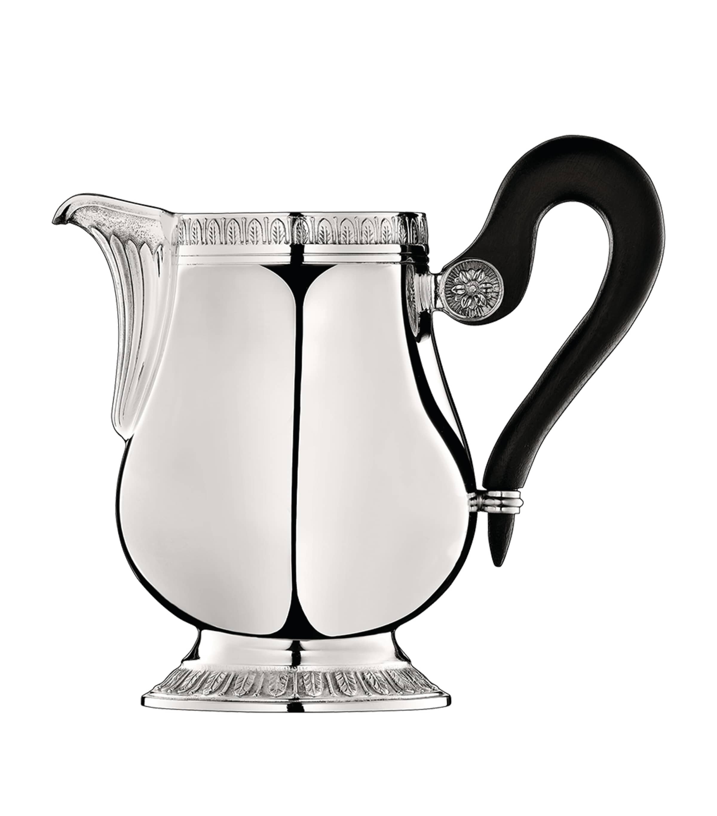 Christofle Silver-plated Malmaison Cream Jug In Silver