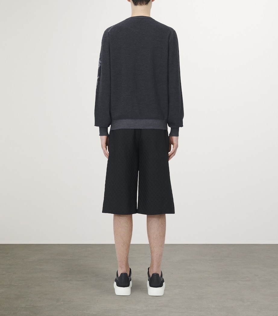 Wool Skull Sweater 1332 Image 4