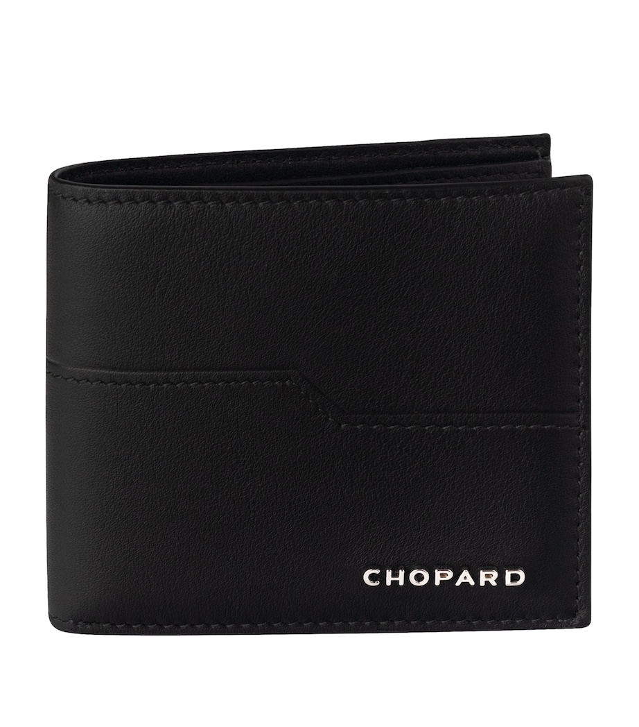 Mini Leather Heritage Bifold Wallet BLACK Image 1