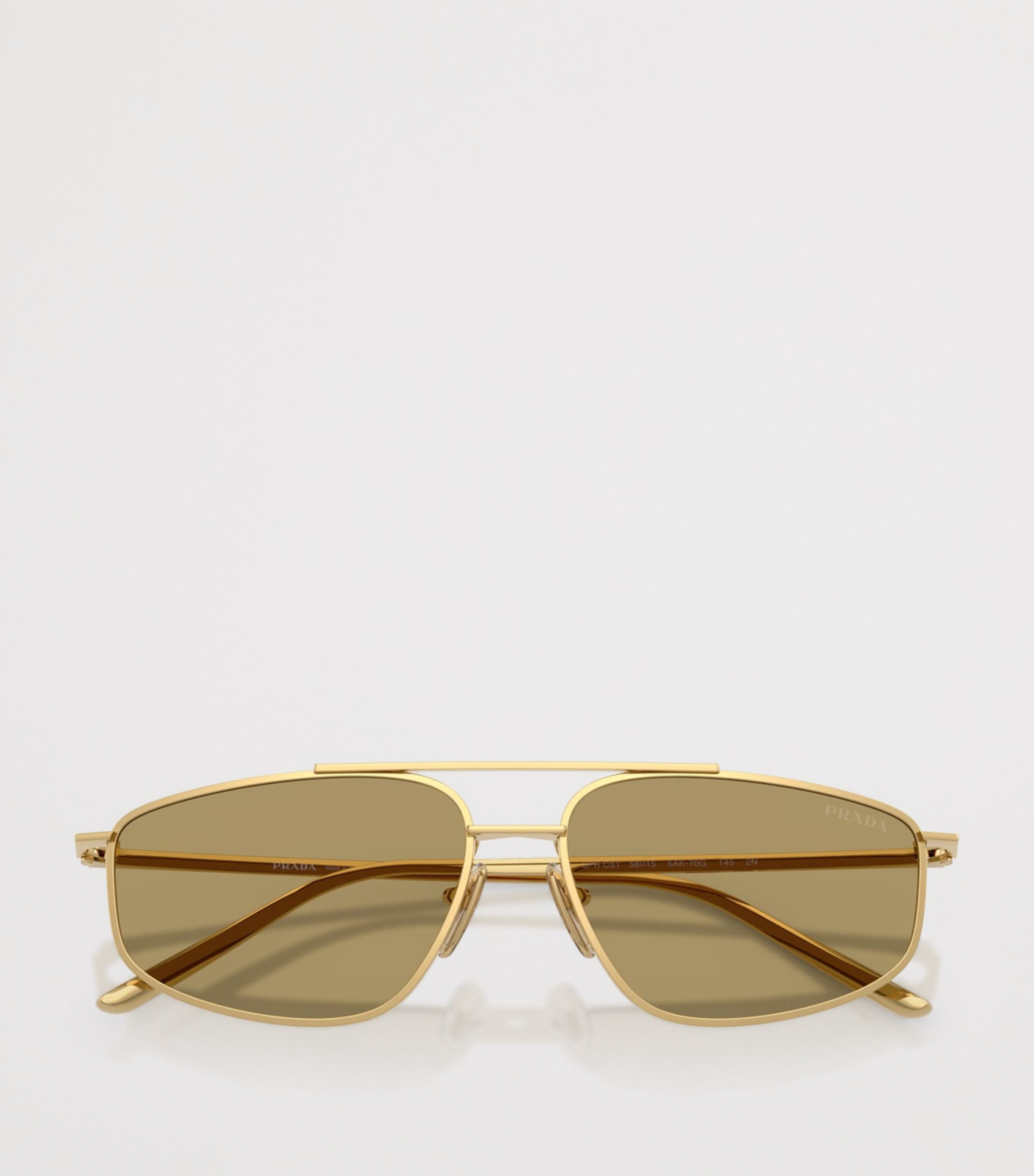 Metal Rectangular Sunglasses 5AK70G Image 5