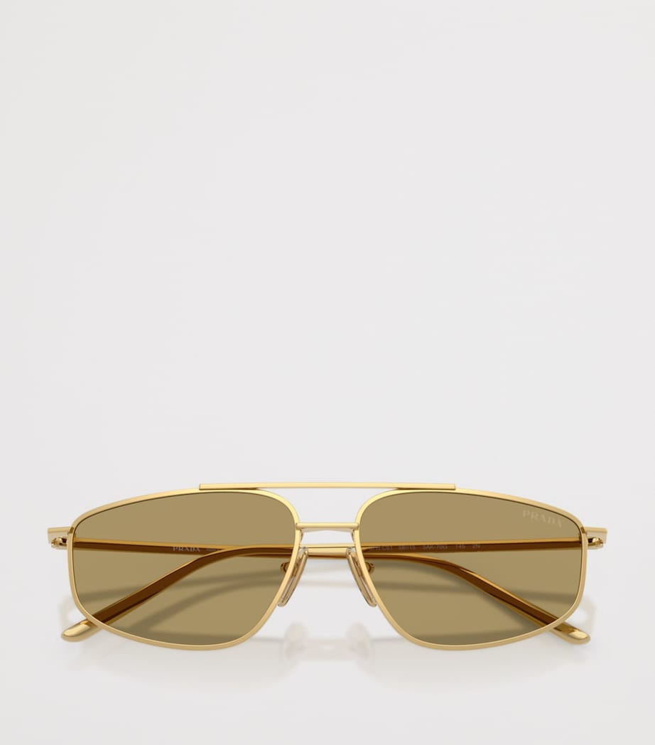 Metal Rectangular Sunglasses 5AK70G Image 5
