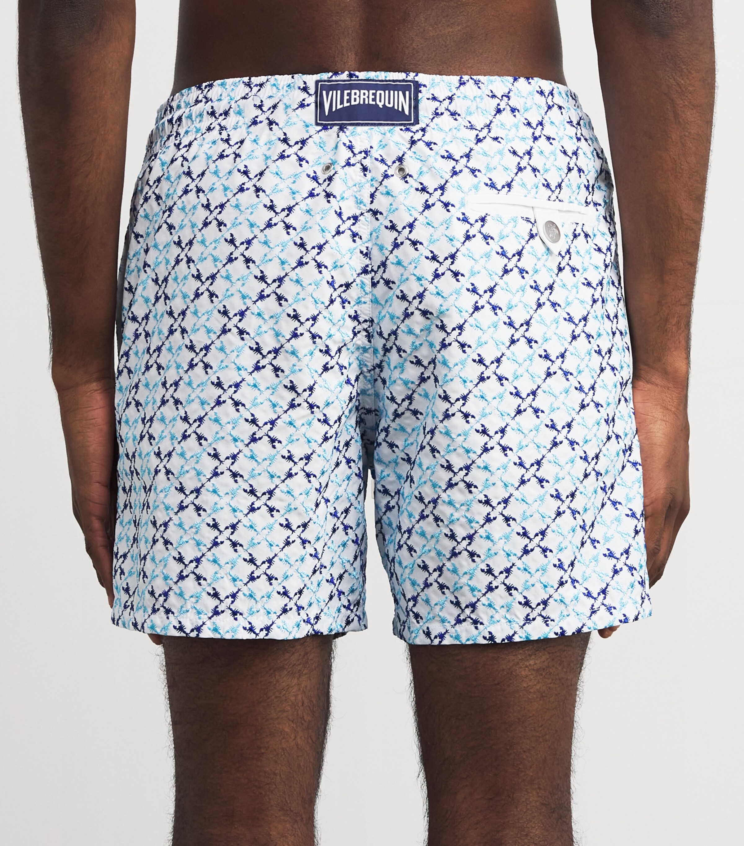 Vilebrequin Mens Mistral Pixel Swim Shorts Image 3