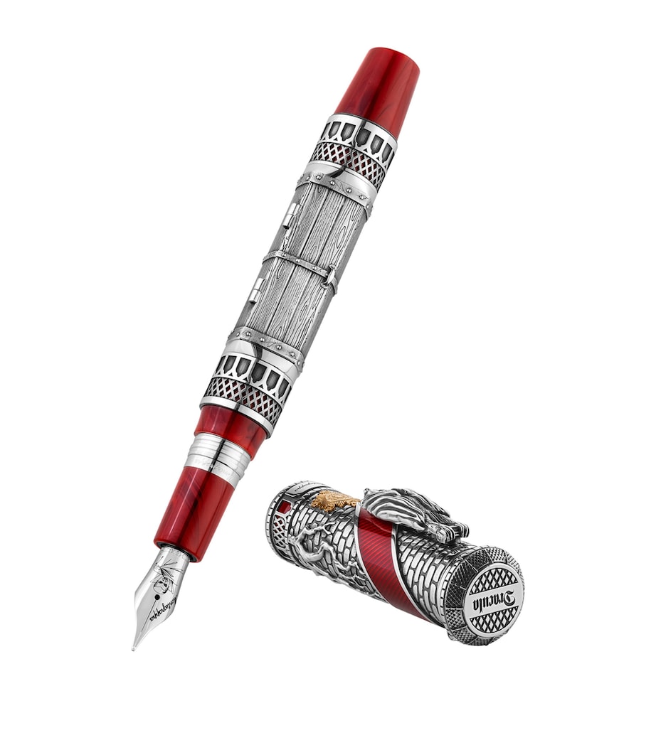 Sterling Silver Dracula Fountain Pen MULTI Image 3