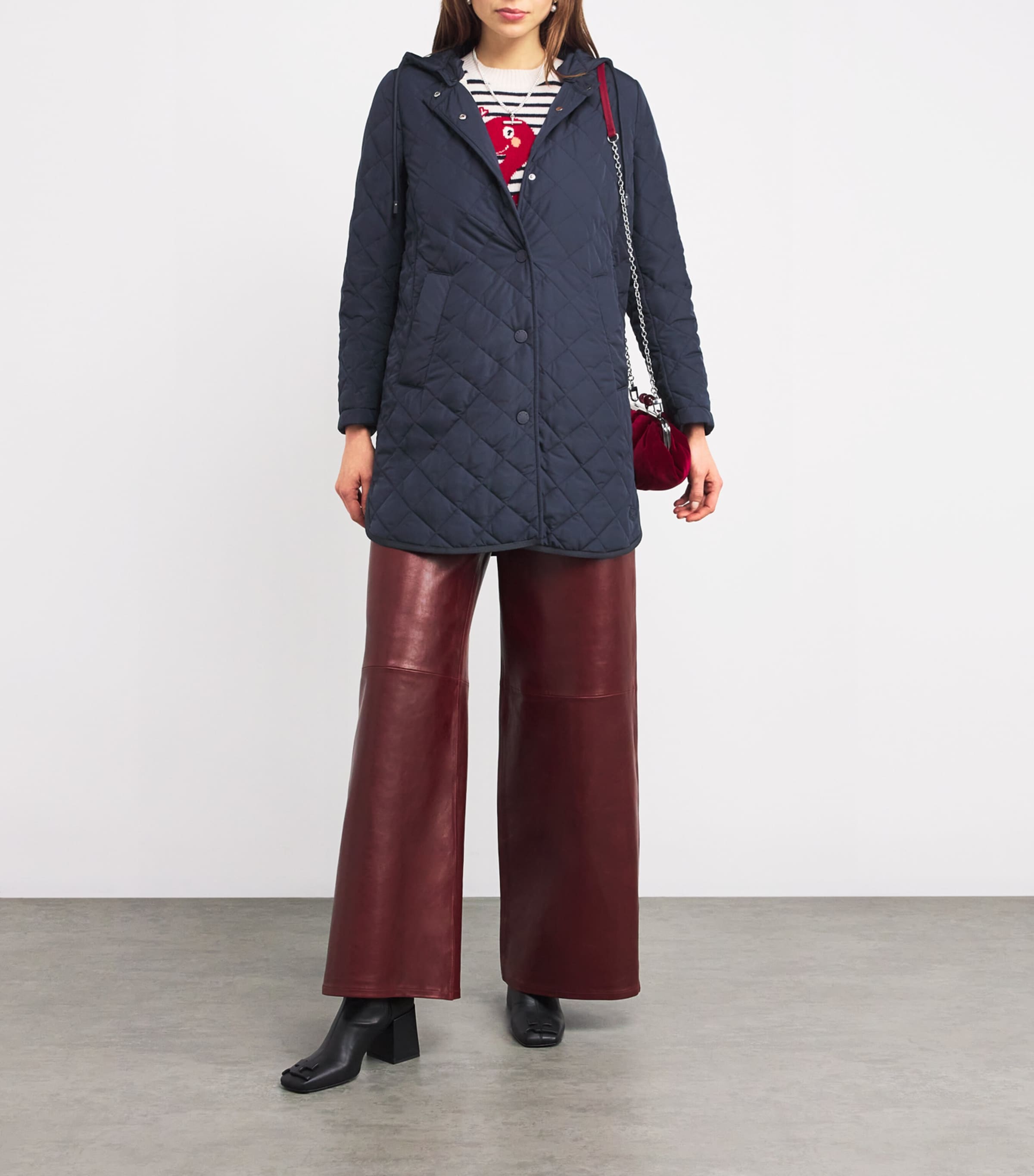 Weekend Max Mara Quilted Hooded Coat | Harrods US