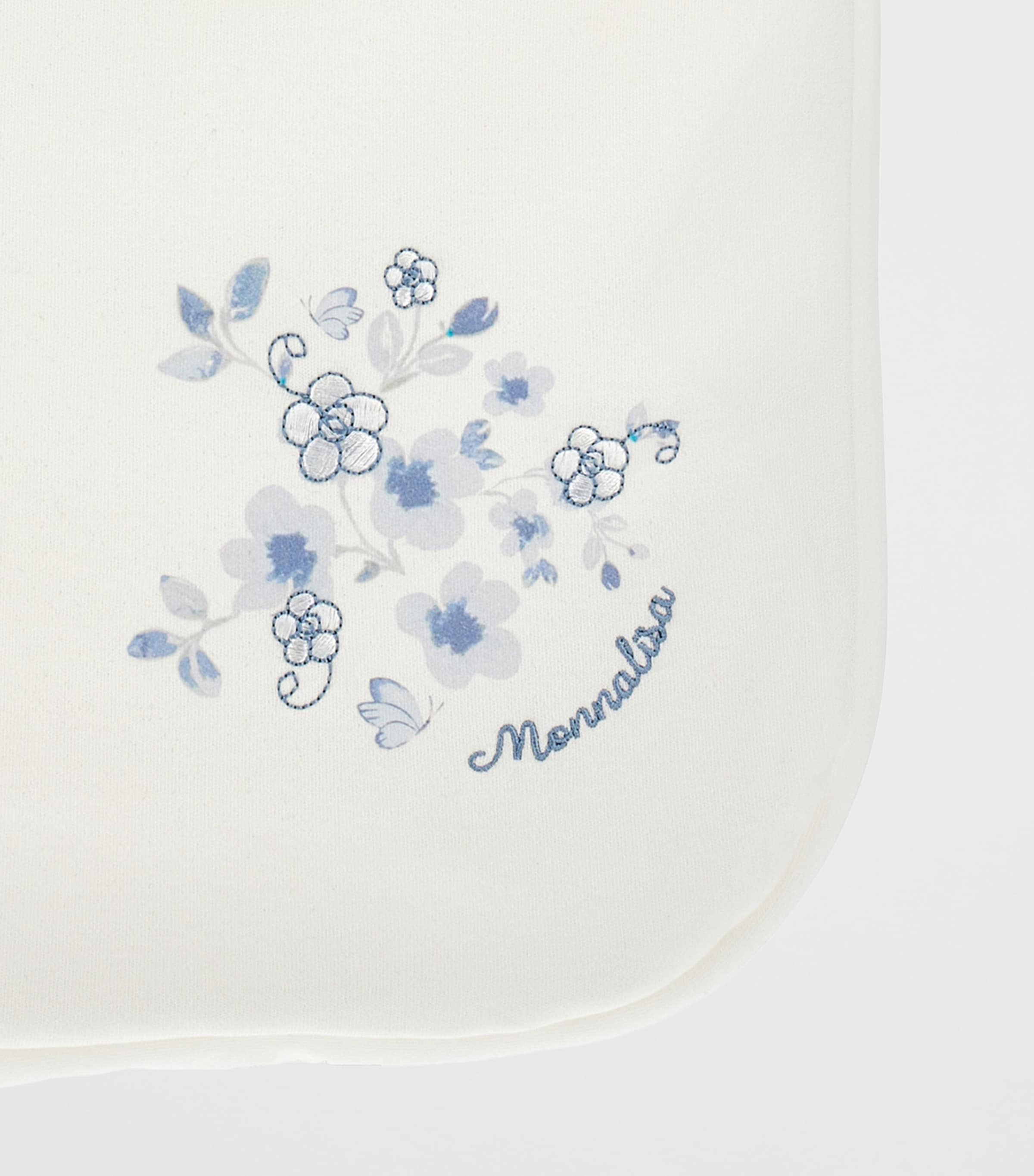 Cotton Bow-Embellished Sleeping Bag PANNA+AVIO Image 3