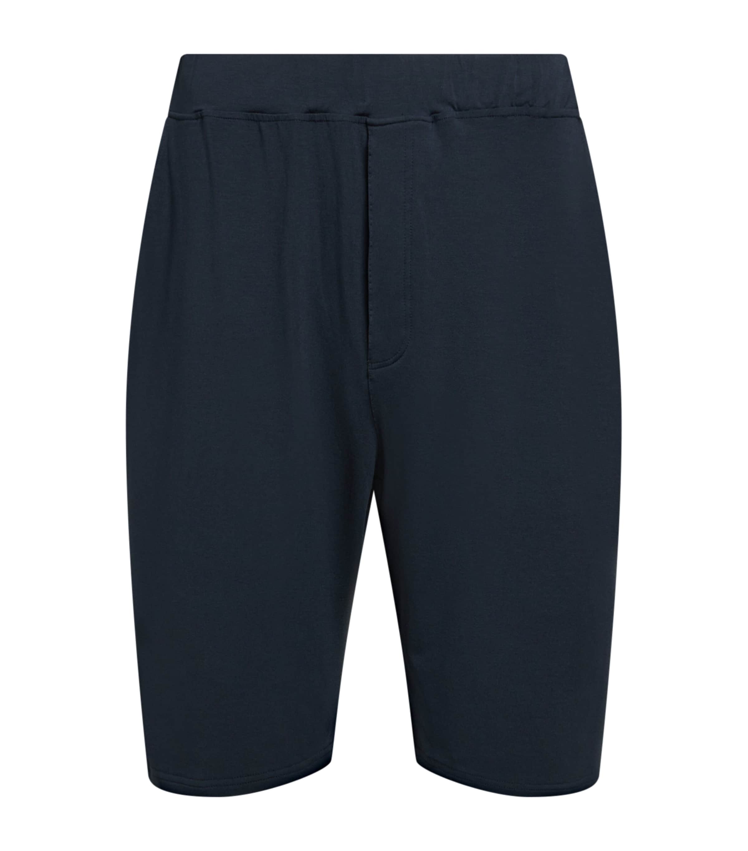 Homebody Stretch-modal Lounge Shorts In Blue
