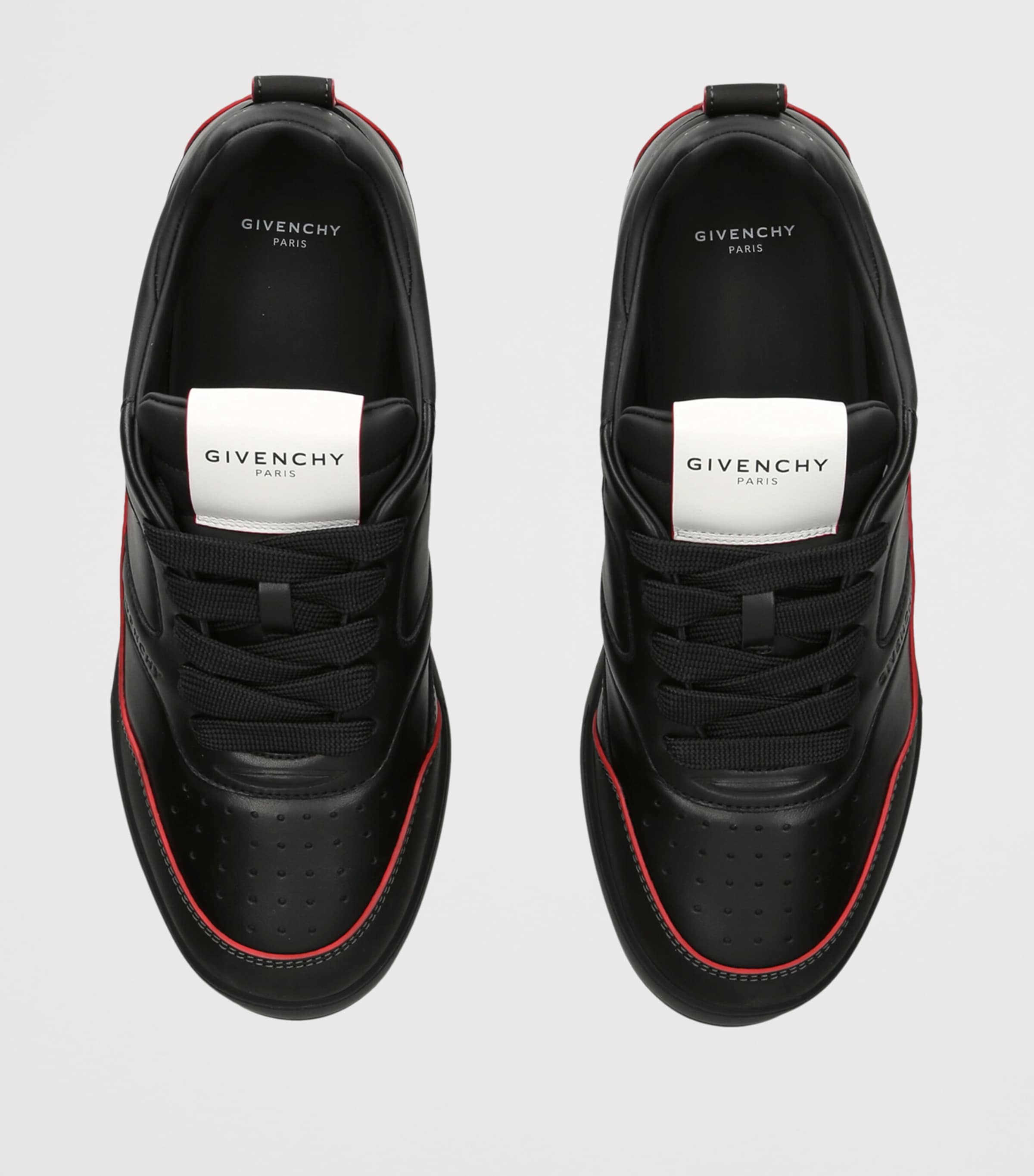 Givenchy Leather Yard Sneakers Black/comb Image 3