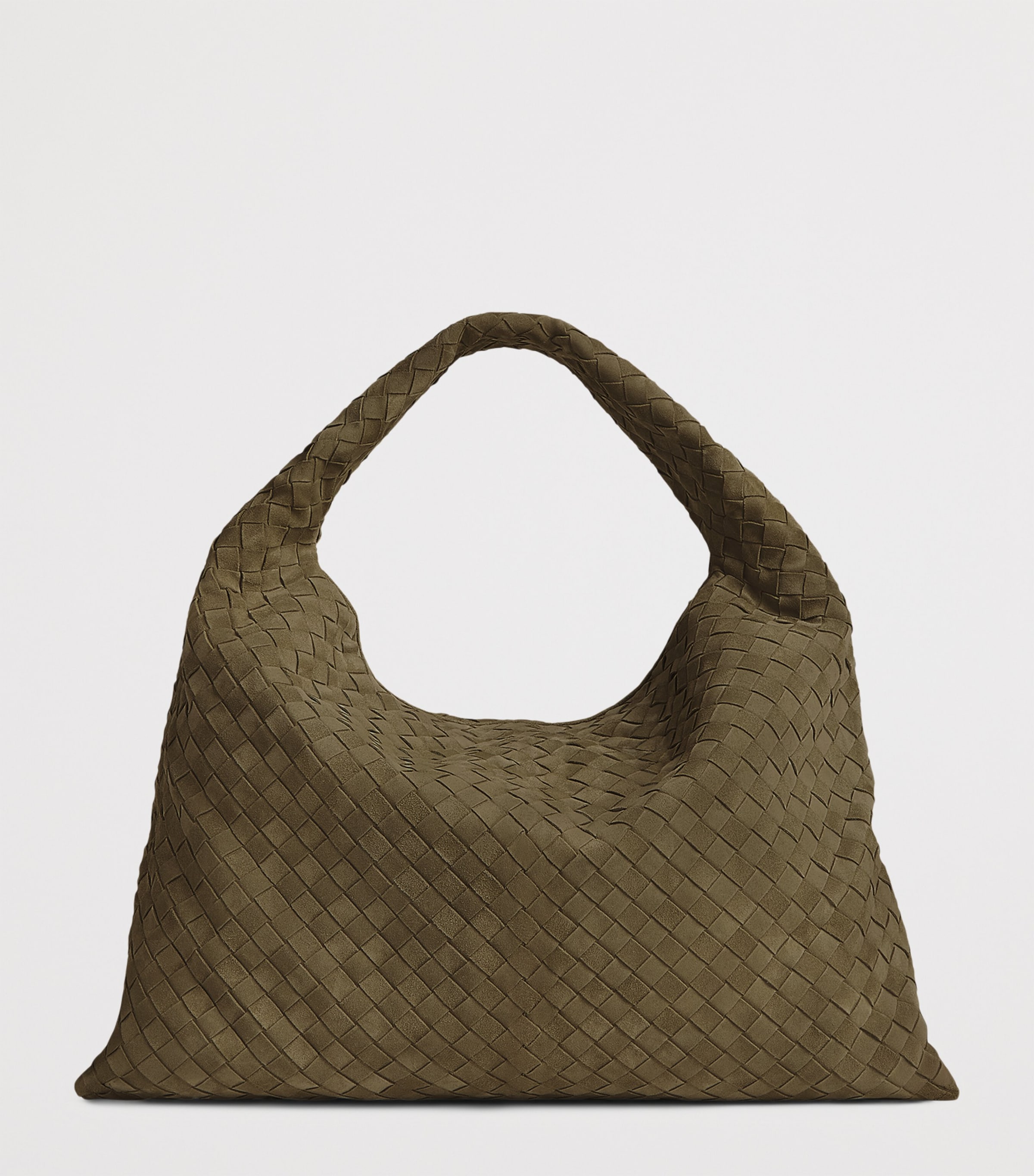 Large Suede Hop Shoulder Bag 2859 Image 4