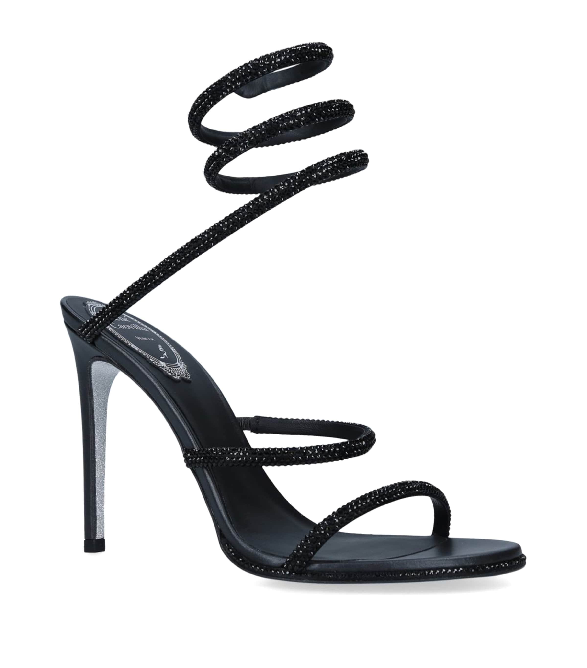 René Caovilla Embellished Cleo Sandals 105 | Women Shoes | Heels | Sandals | Designers | René Caovilla