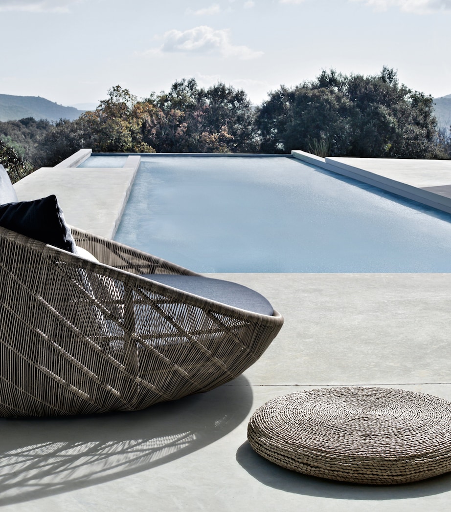 Canasta '13 Round Swivel 2-Seater Outdoor Sofa GREY Image 2