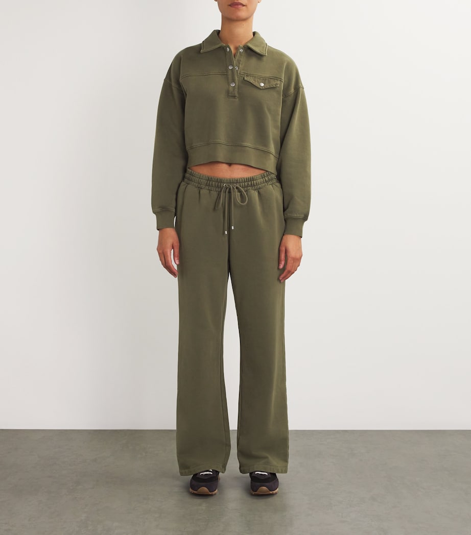 Cotton-Blend Track Sweatpants SURPLUS Image 2